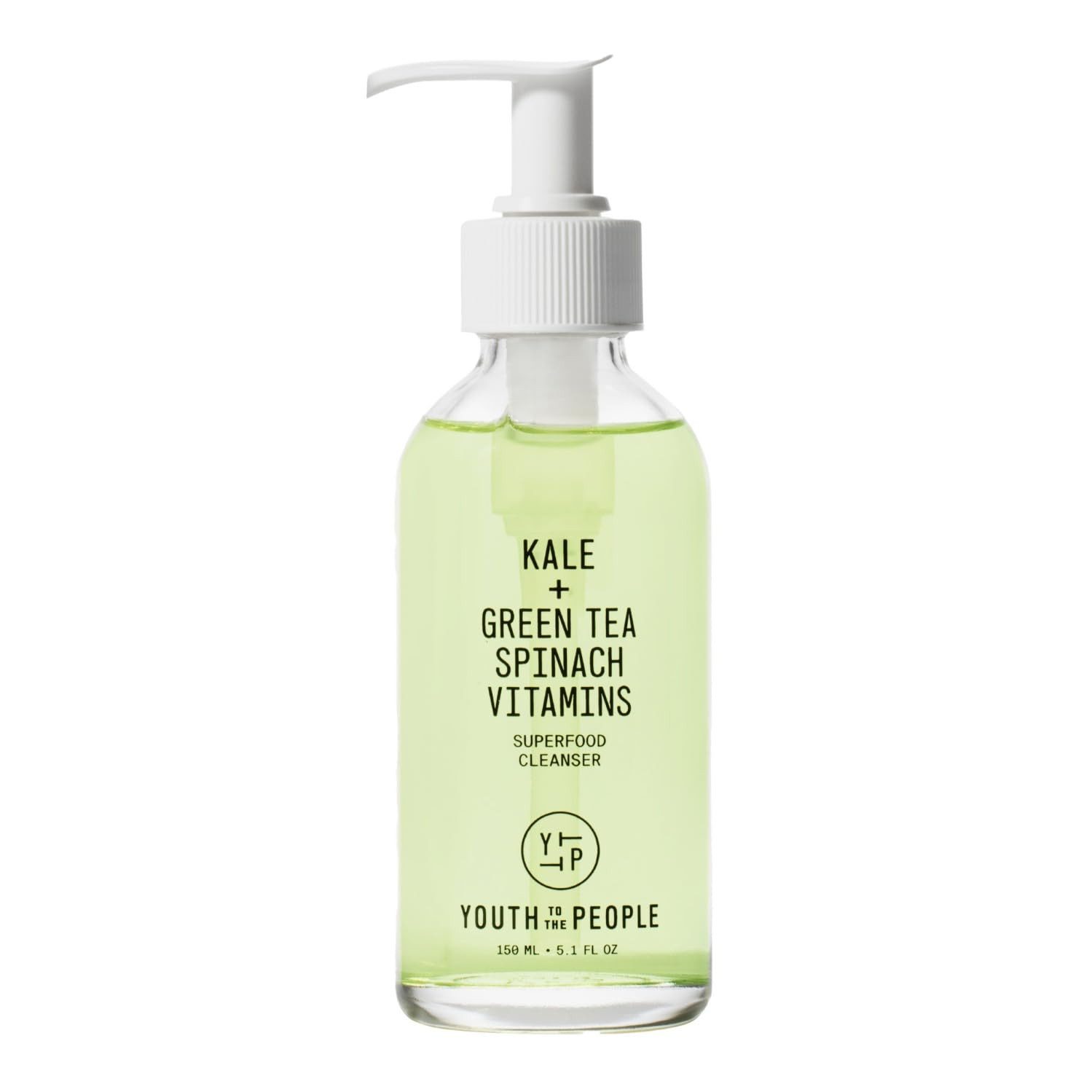 Youth To The People Gesichtsreinigungsgel Superfood Cleanser mit Grünkohl, Grünem Tee & Spinat, pH-neutral für alle Hauttypen sanfter Make-up-Entferner