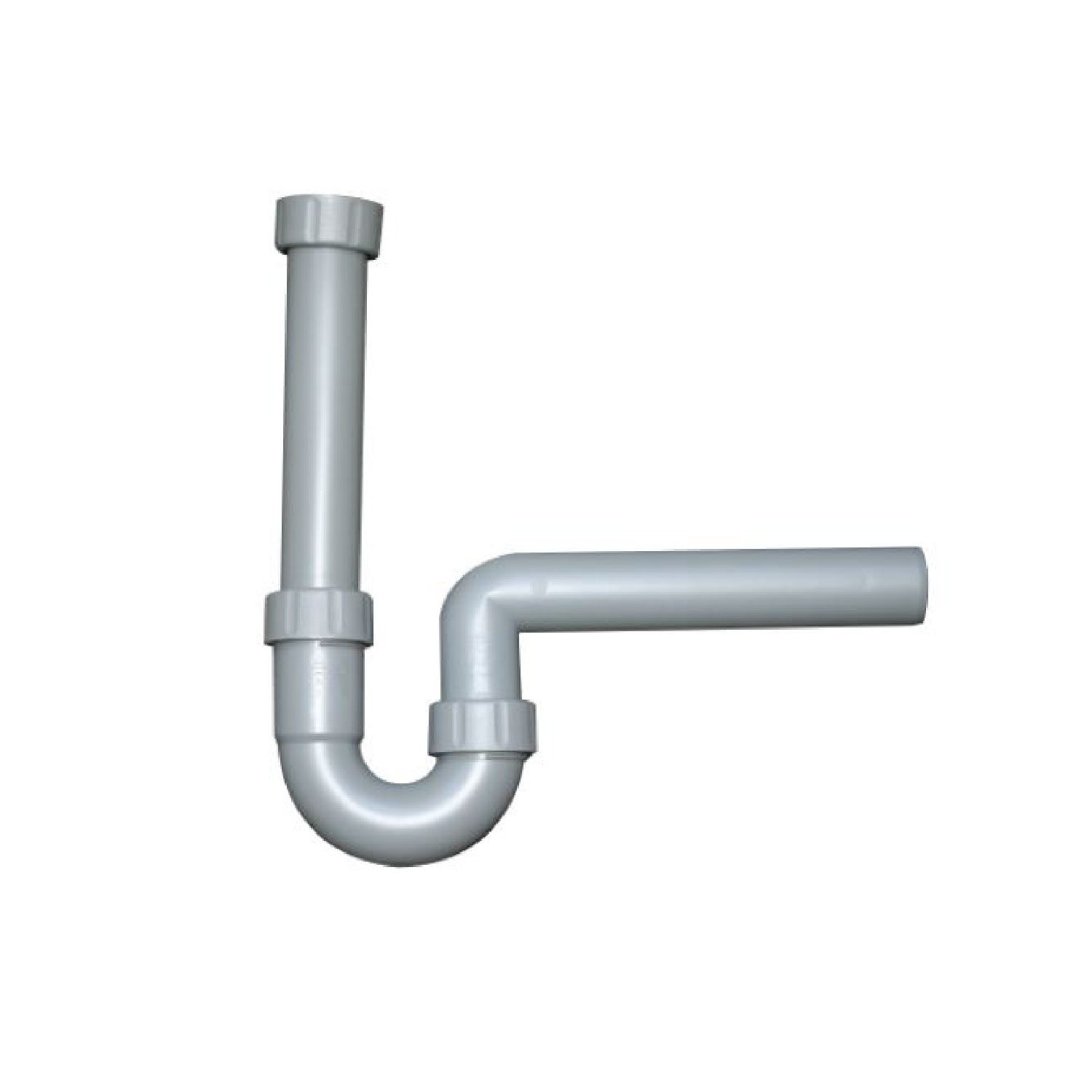 Haas Otto Siphon PP-Spülensiphon DN40 100% Recyling Kunststoff