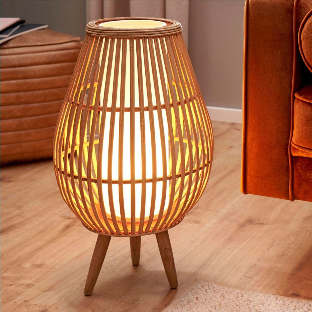 Schneider Stehlampe Bamboo, ohne Leuchtmittel, Ansehnliche Form