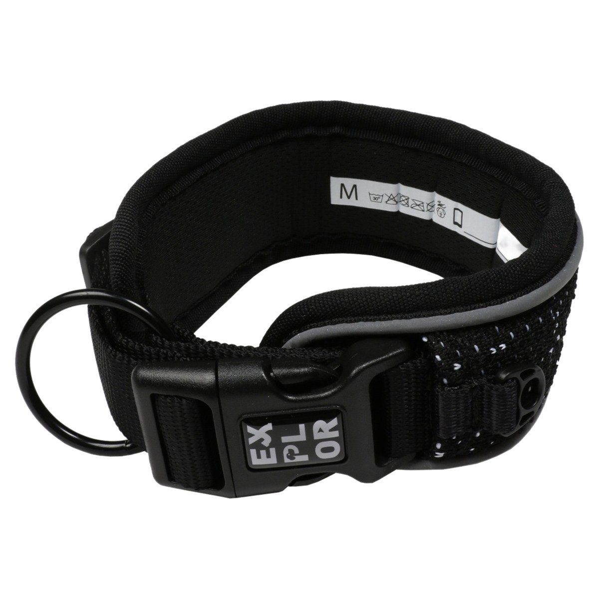 DUVO+ Hunde-Halsband EXPLOR Ultimate Fit Control Halsband Fashion granite black