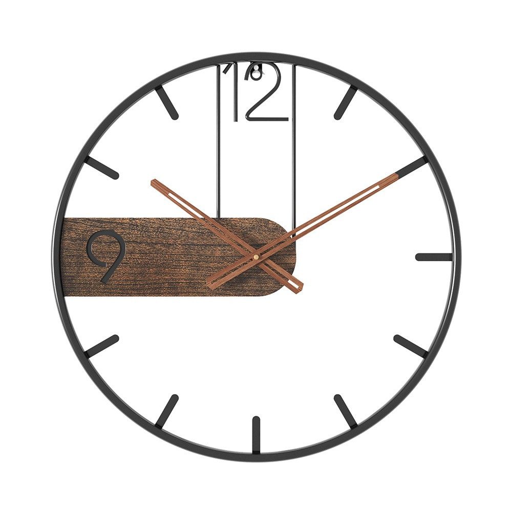 NUODWELL Wanduhr Große Wanduhr im Vintage-Stil,Batteriebetriebene, günstig online kaufen