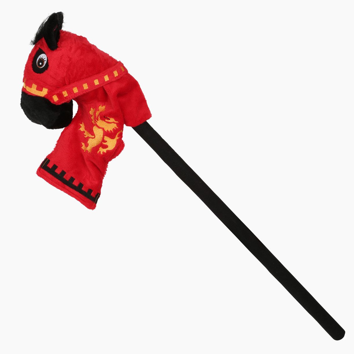 Small Foot Steckenpferd Steckenpferd Rot, (packung, 1-tlg., set), perfekte Größe für kleine Ritterhände