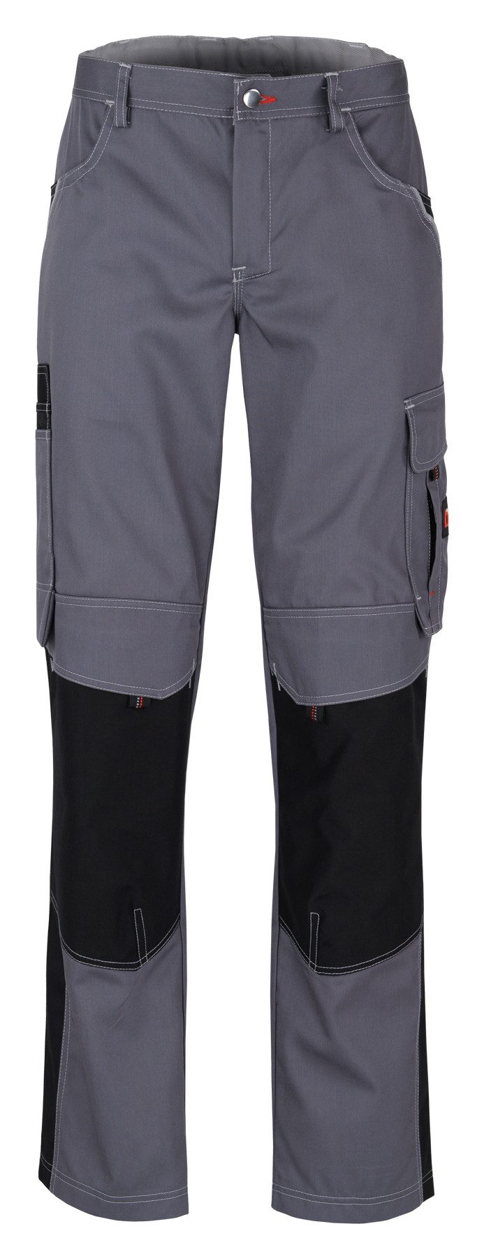 BEB beb HANDWERK Herren Bundhose INFLAME Polyestermix Grau/Schwarz