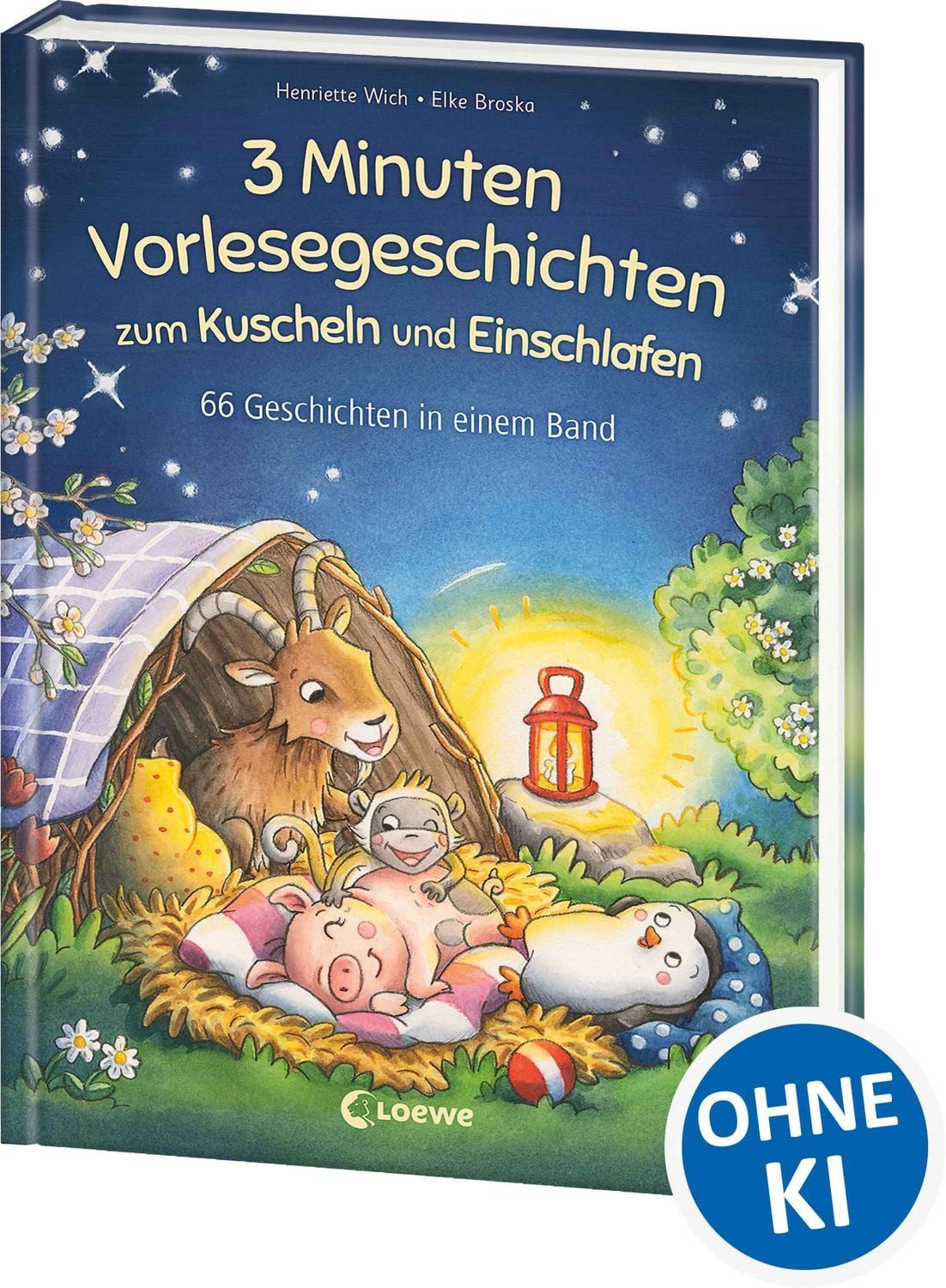 3-Minuten-Vorlesegeschichten zum Kuscheln und Einschlafen / Henriette Wich, Vorlesebuch mit 66 Freundschafts-Geschichten in einem Band - Für Kinder ab 4 Jahren