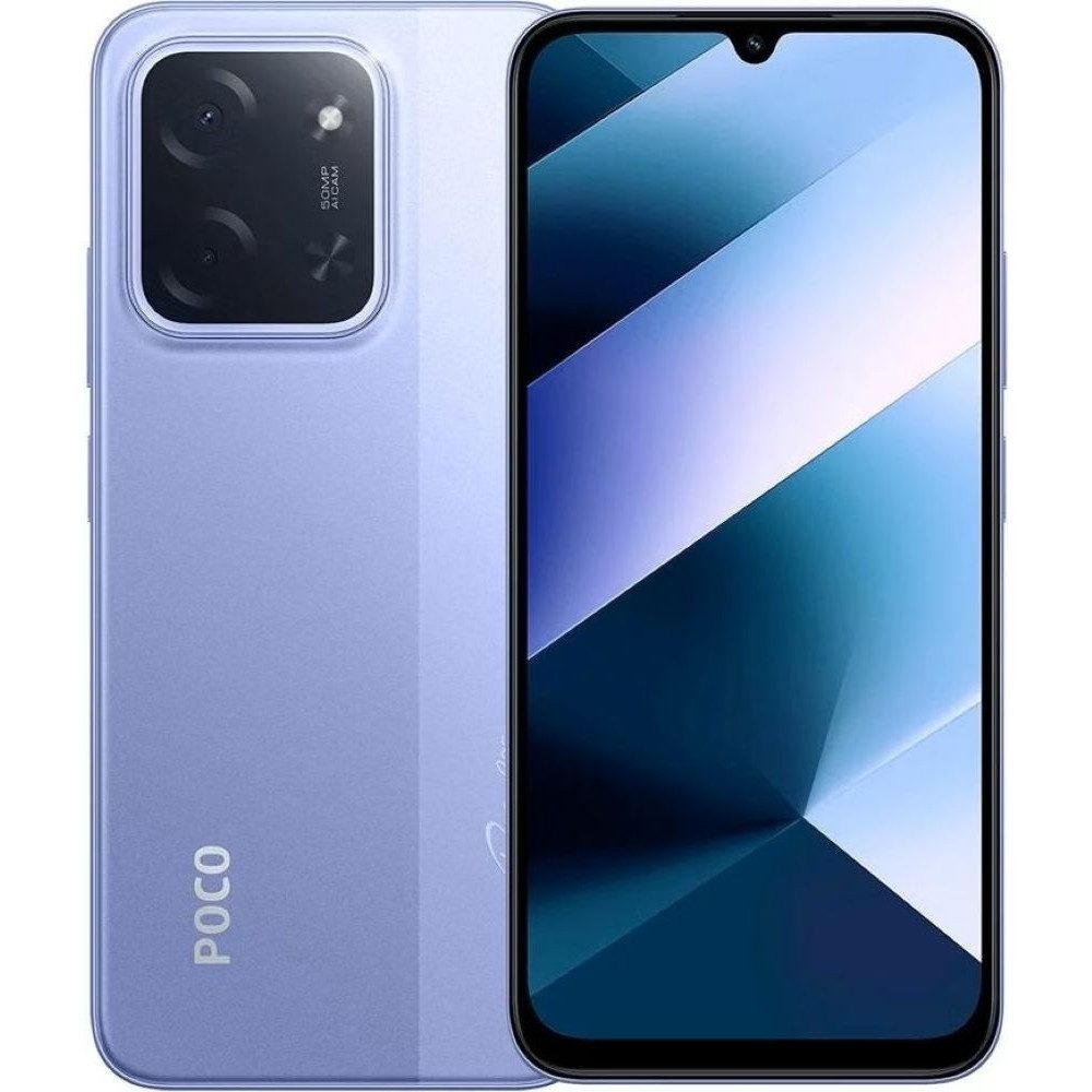 Xiaomi Poco C85 128 GB / 6 GB - Smartphone - purple Smartphone (6,9 Zoll, 128 GB Speicherplatz)