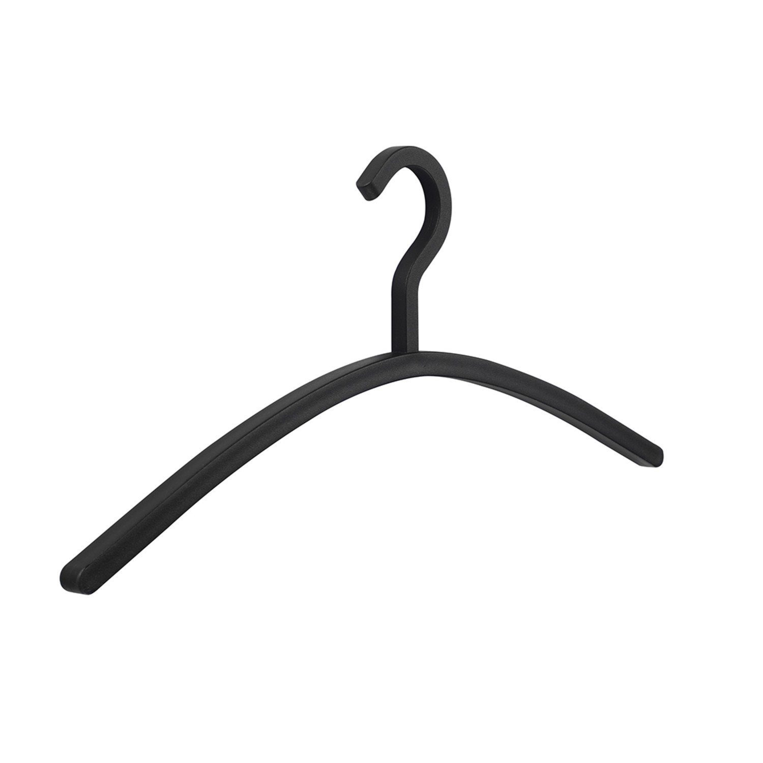 pieperconcept Kleiderbügel Garderobenbügel Carree schwarz günstig online kaufen