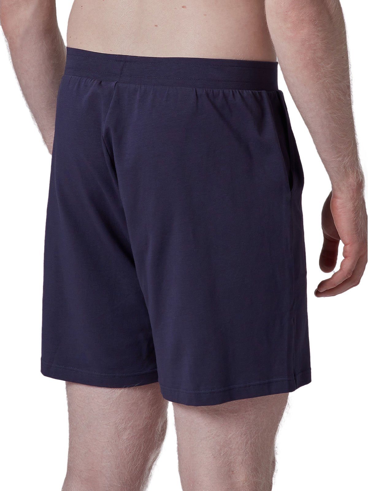 Skiny Loungehose Herren Hose kurz Night In Mix & Match (Stück, 1-tlg) gerader Beinausschnitt