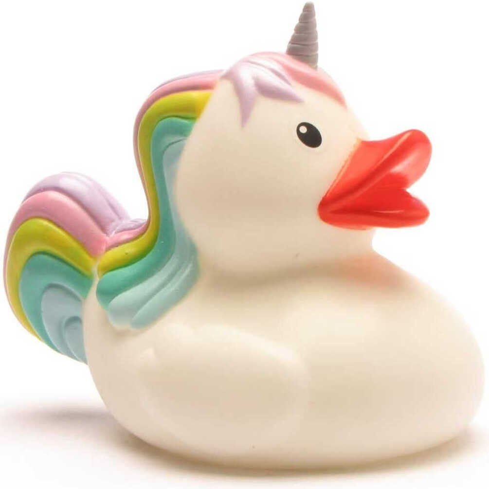 Duckshop Badespielzeug Einhorn Badeente - Quietscheentchen