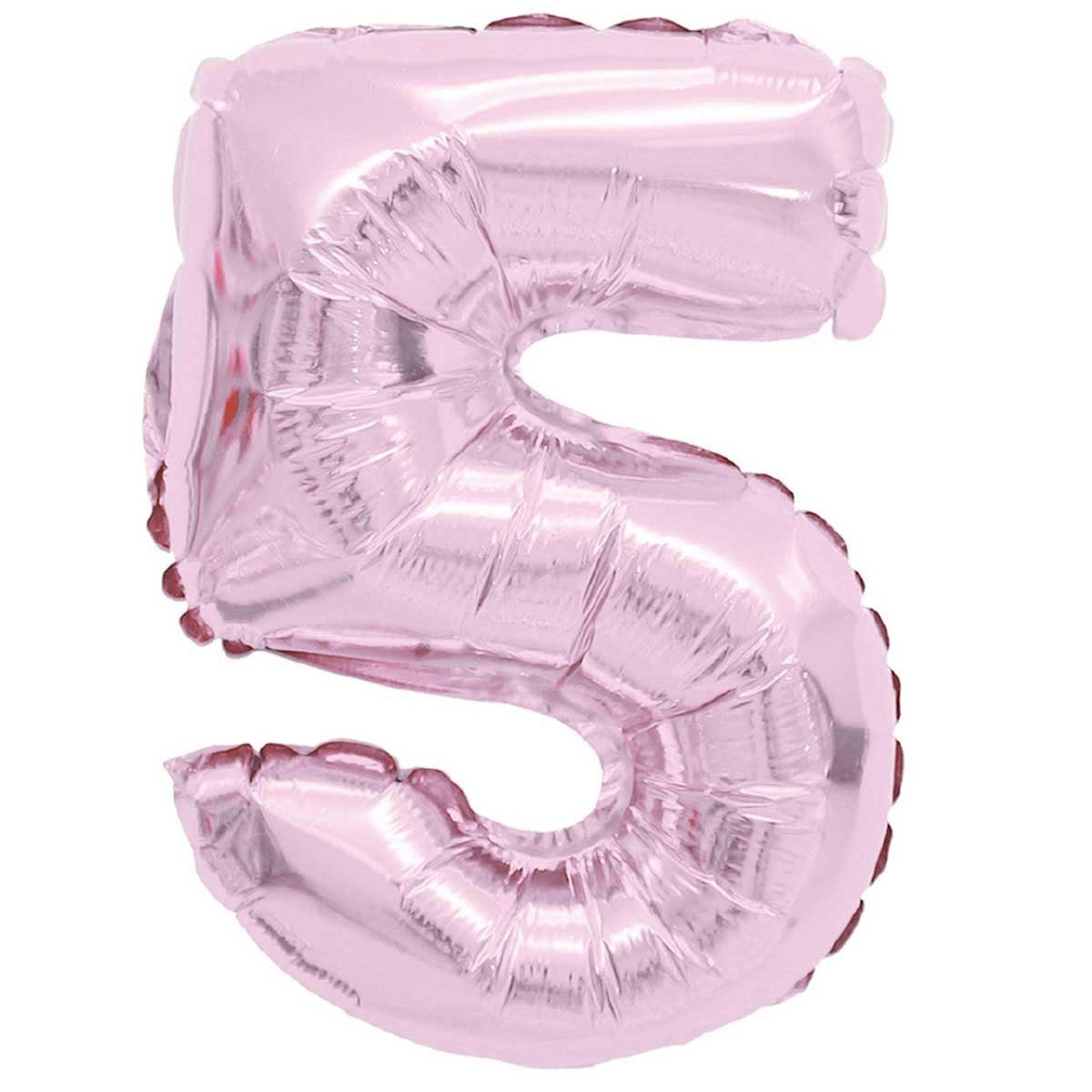 Heliumballons cm Folienballon 80 Goods+Gadgets Party-Dekoration Zahlen-Luftballons,