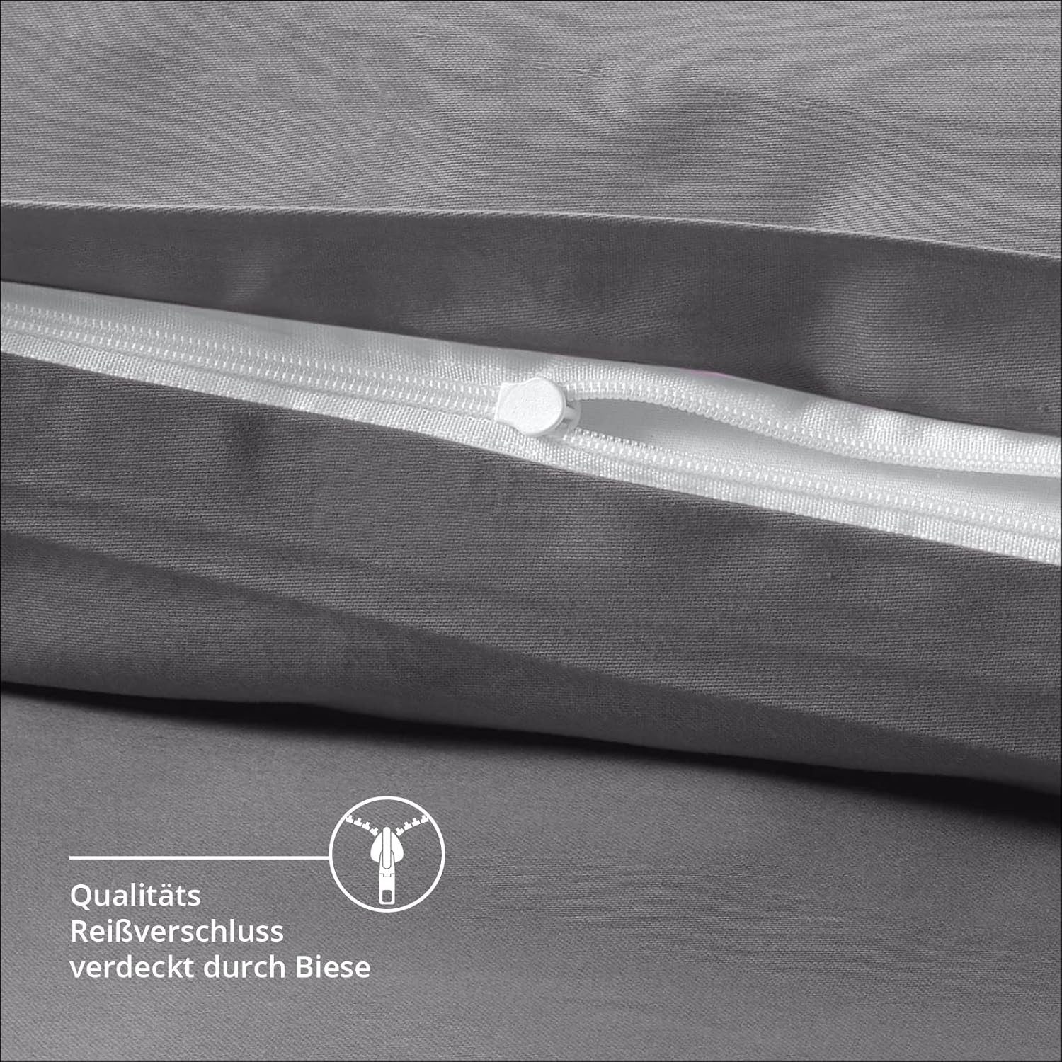 Müskaan Kissenbezug Kissenbezug 40x40 40x80 80x80 2er Pack Mikrofaser Kisse günstig online kaufen