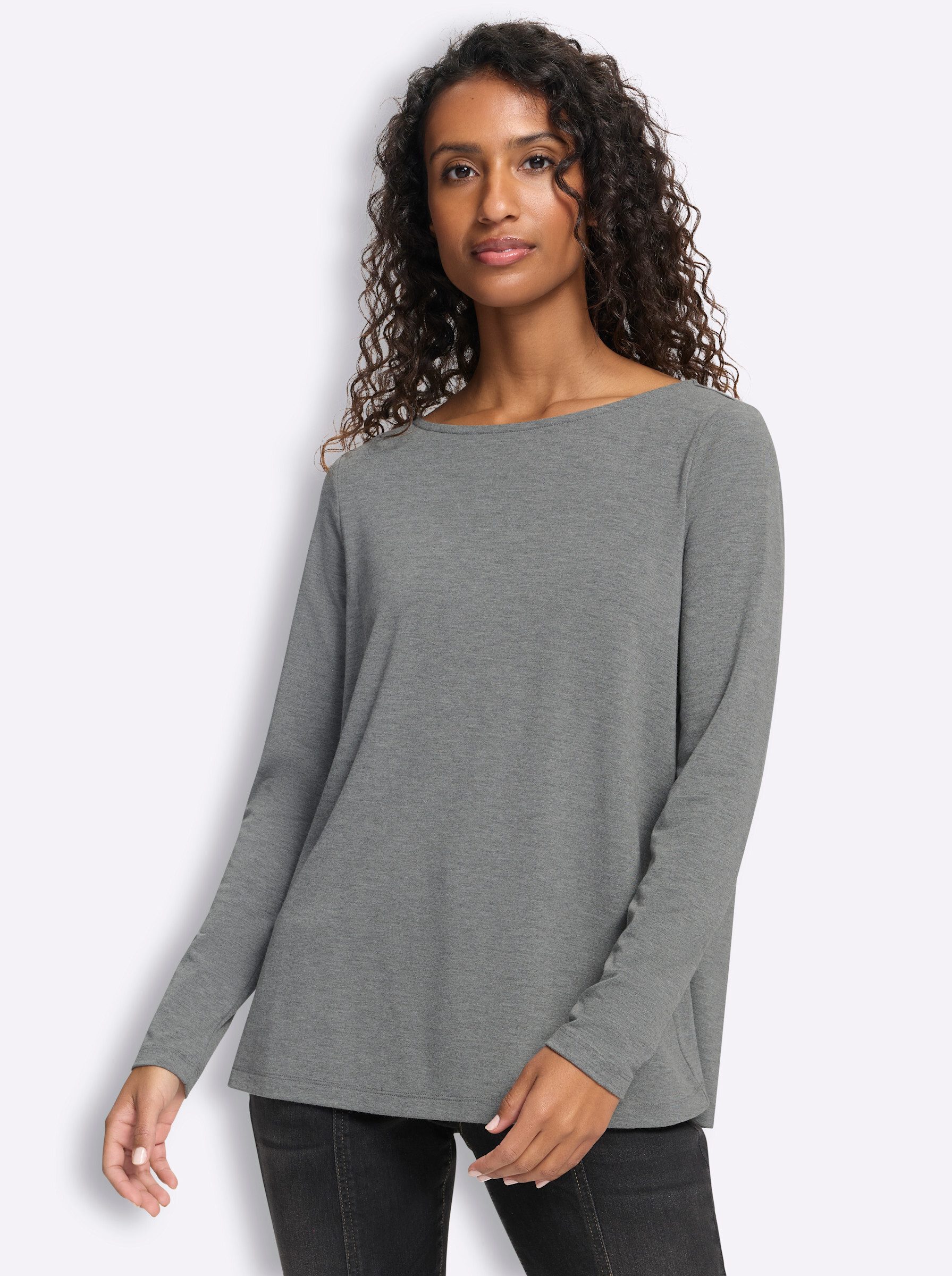 heine T-Shirt Langarm-Shirt Langarm