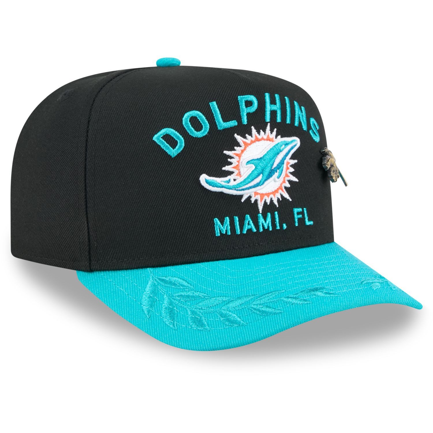 New Era Fitted Cap 59Fifty NFL 2025 DRAFT Miami Dolphins