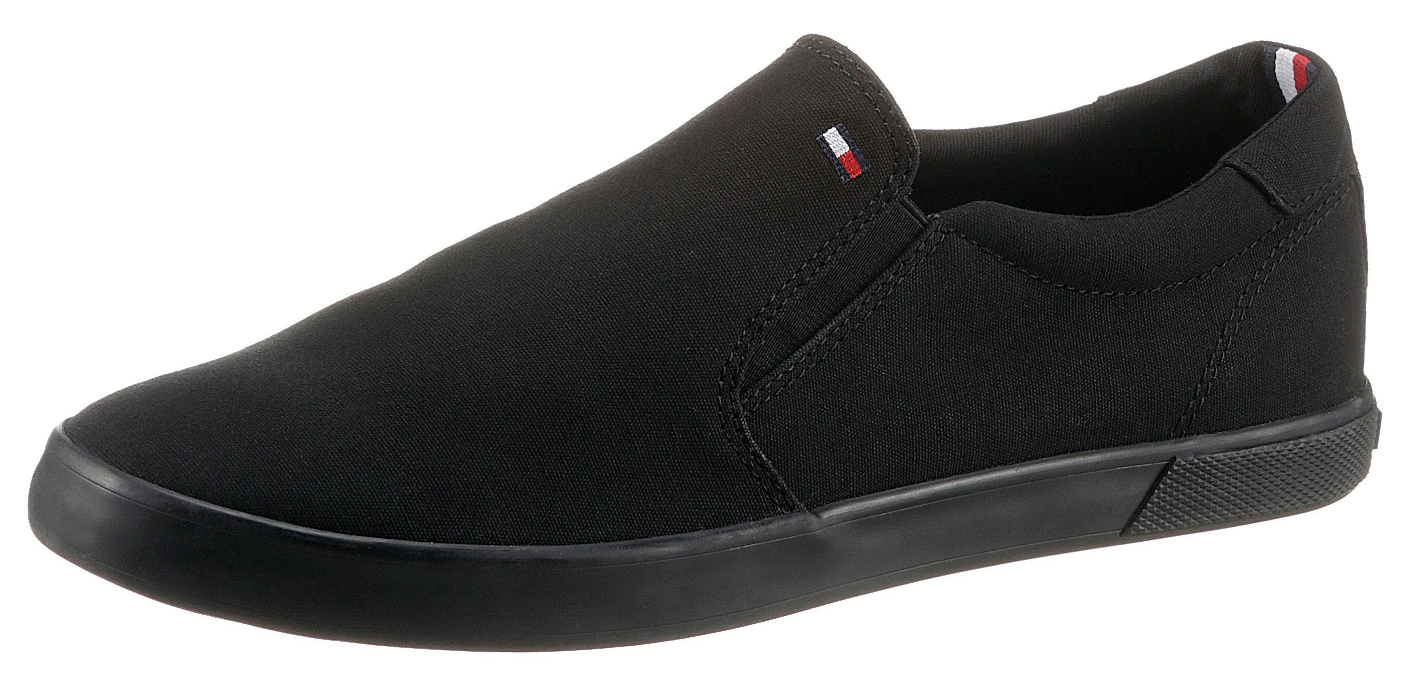 Tommy Hilfiger ICONIC SLIP ON SNEAKER Slip-On Sneaker Slipper, Freizeitschuh, Halbschuh mit seitlichen Stretcheinsätzen