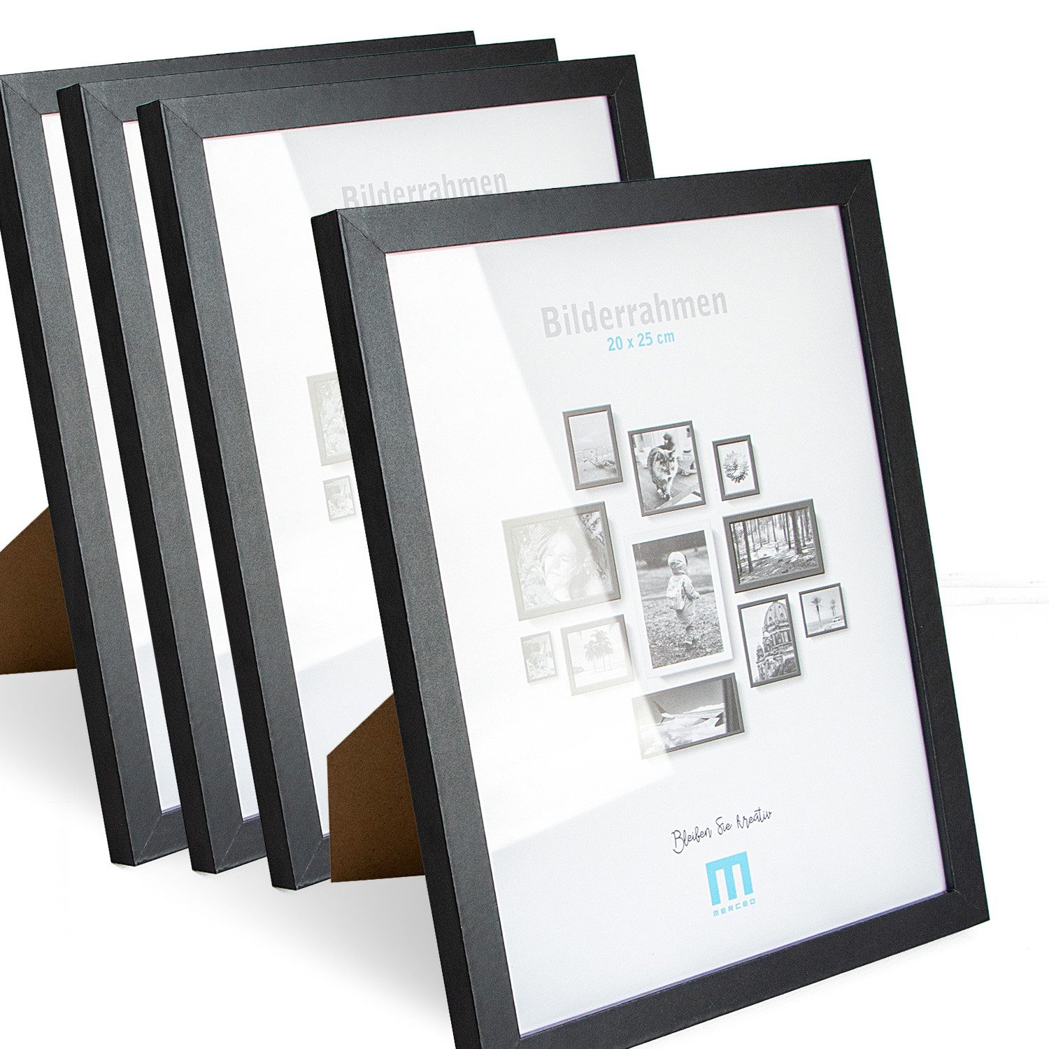 M MERCEO Bilderrahmen, 4er Set 20x25cm günstig online kaufen