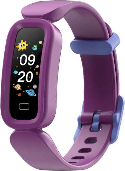SUPBRO Smartwatch (0,96 Zoll, Android iOS), Damen Fitness Tracker Armbanduhr Schrittzähler Stoppuhr Wasserdicht