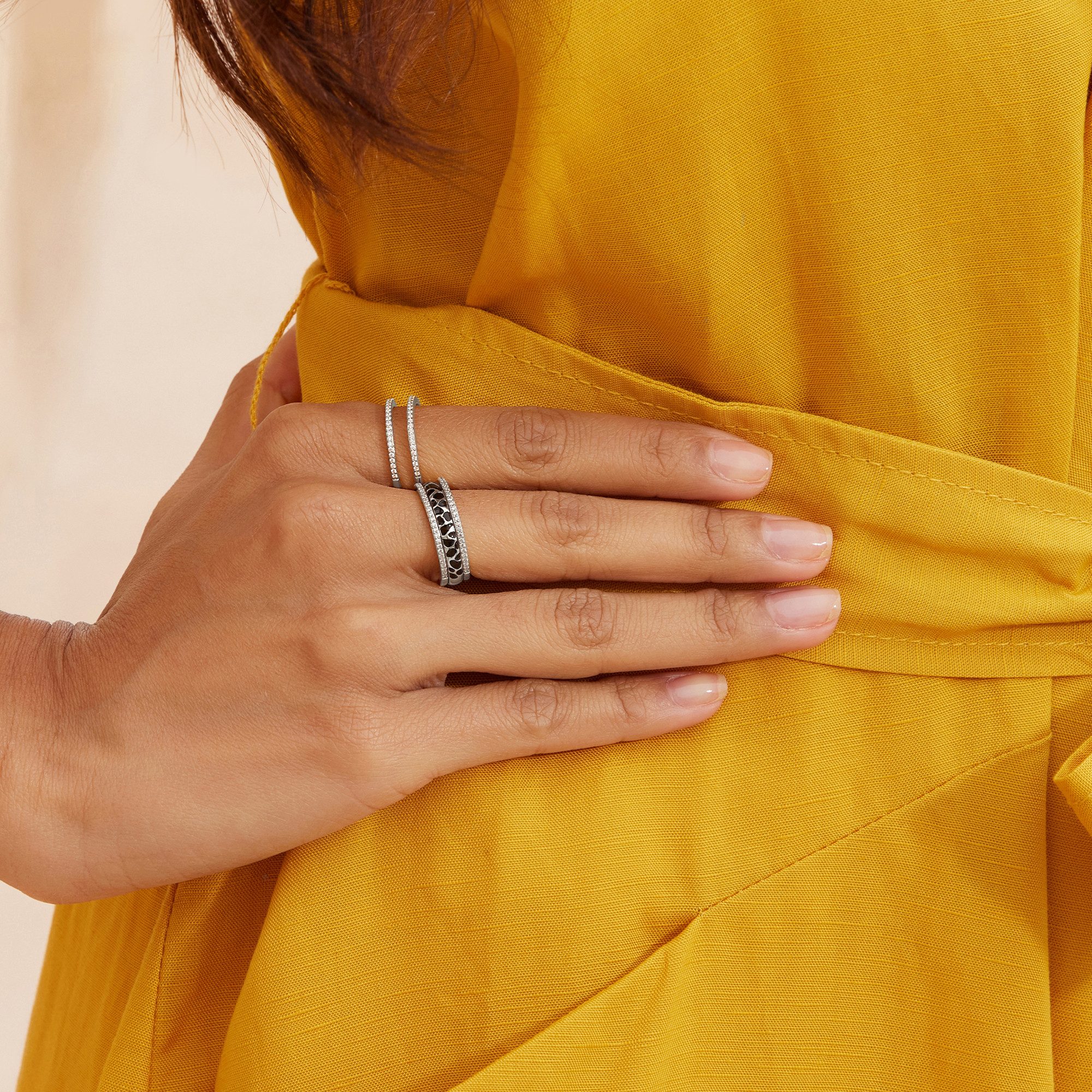 Seinerzeit FLORA & FAUNA Silberring Jasper Leoparden Ring (1-tlg), Material günstig online kaufen