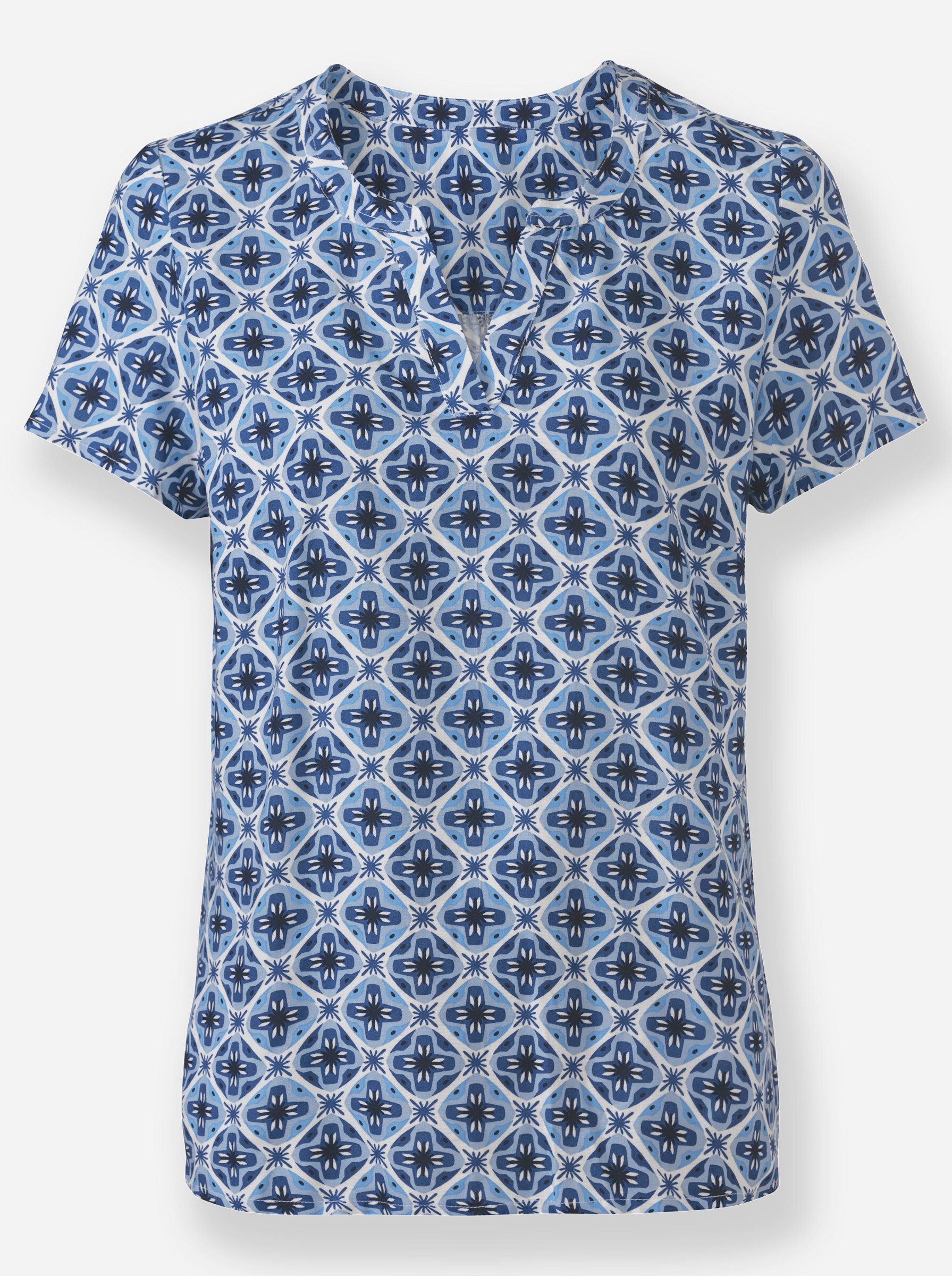 Witt Klassische Bluse Schlupfbluse Kurzarm