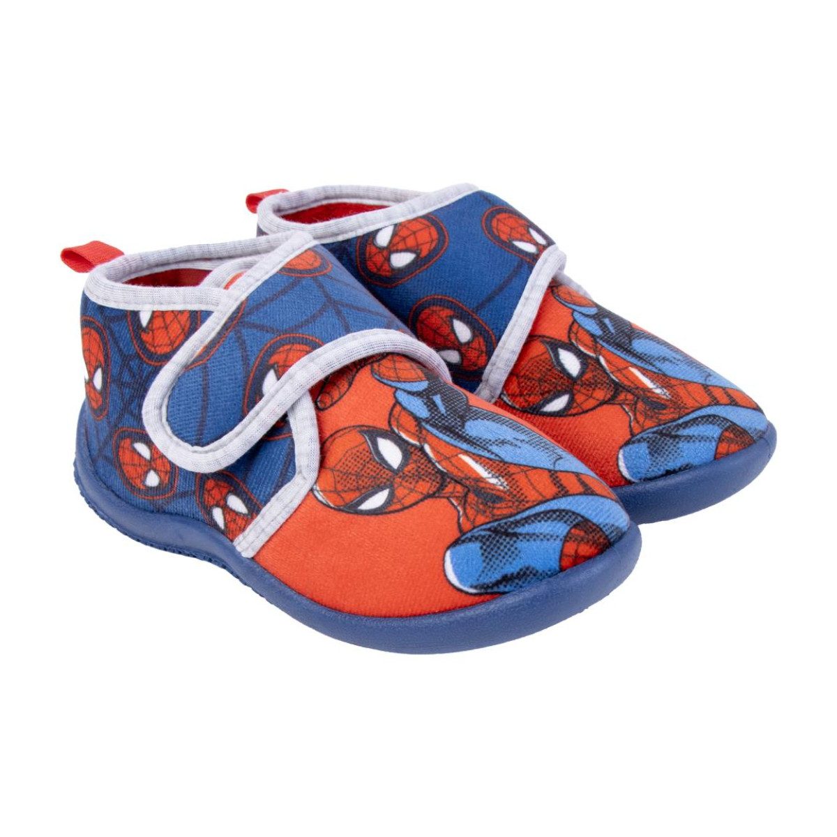 Spiderman Kinder Hausschuhe halbhoch Zuhause Kinderzimmer und Freizeit Pantoffel (Packung)
