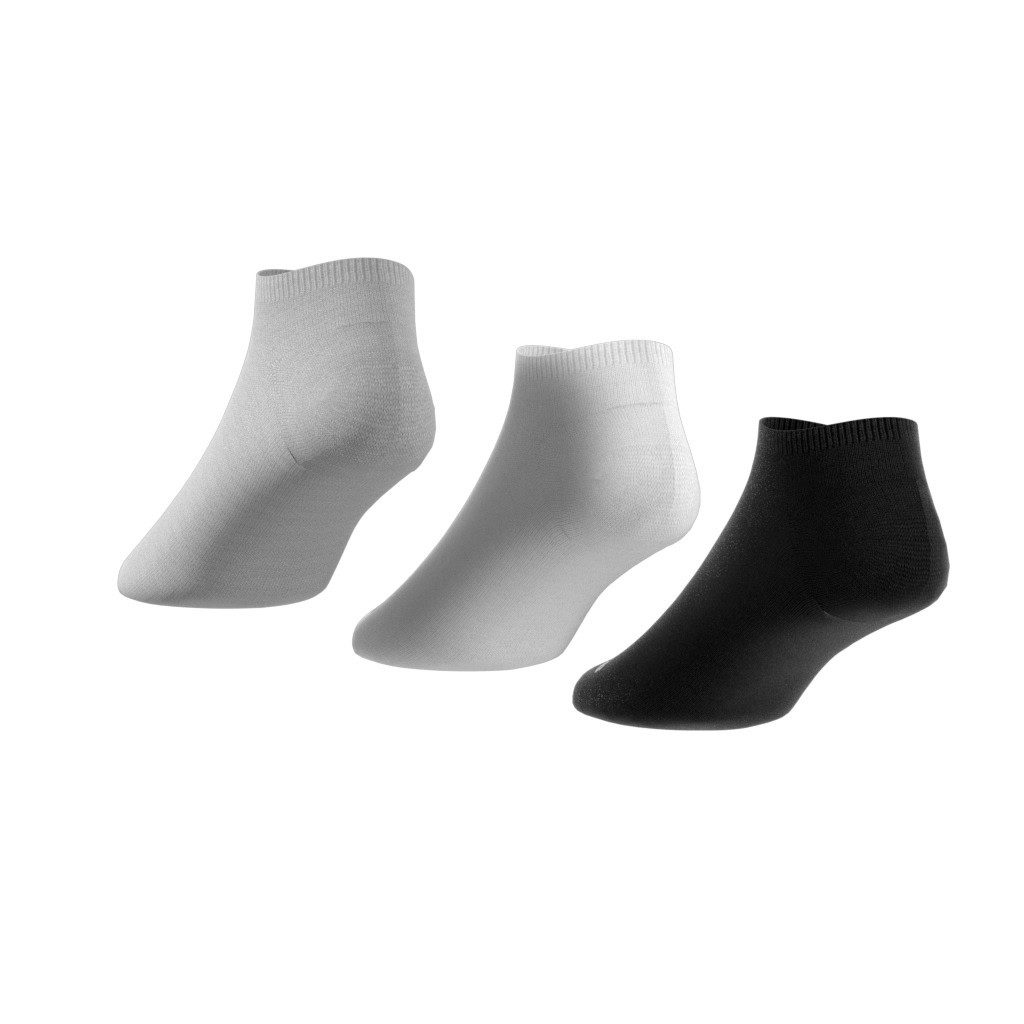 adidas Performance Sportsocken Sneaker Low Cut No Show (Baumwollmix, leicht) weiss/schwarz/grau