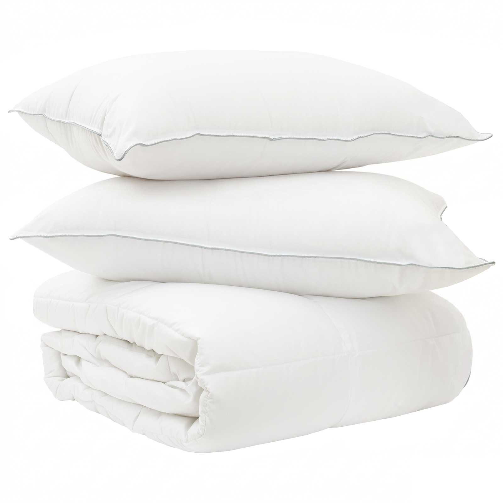 vidaXL Bett Bettwäsche-Set 2 stk. 200 x 200 cm Sommer 150 gsm Bambusfaser (2-tlg)