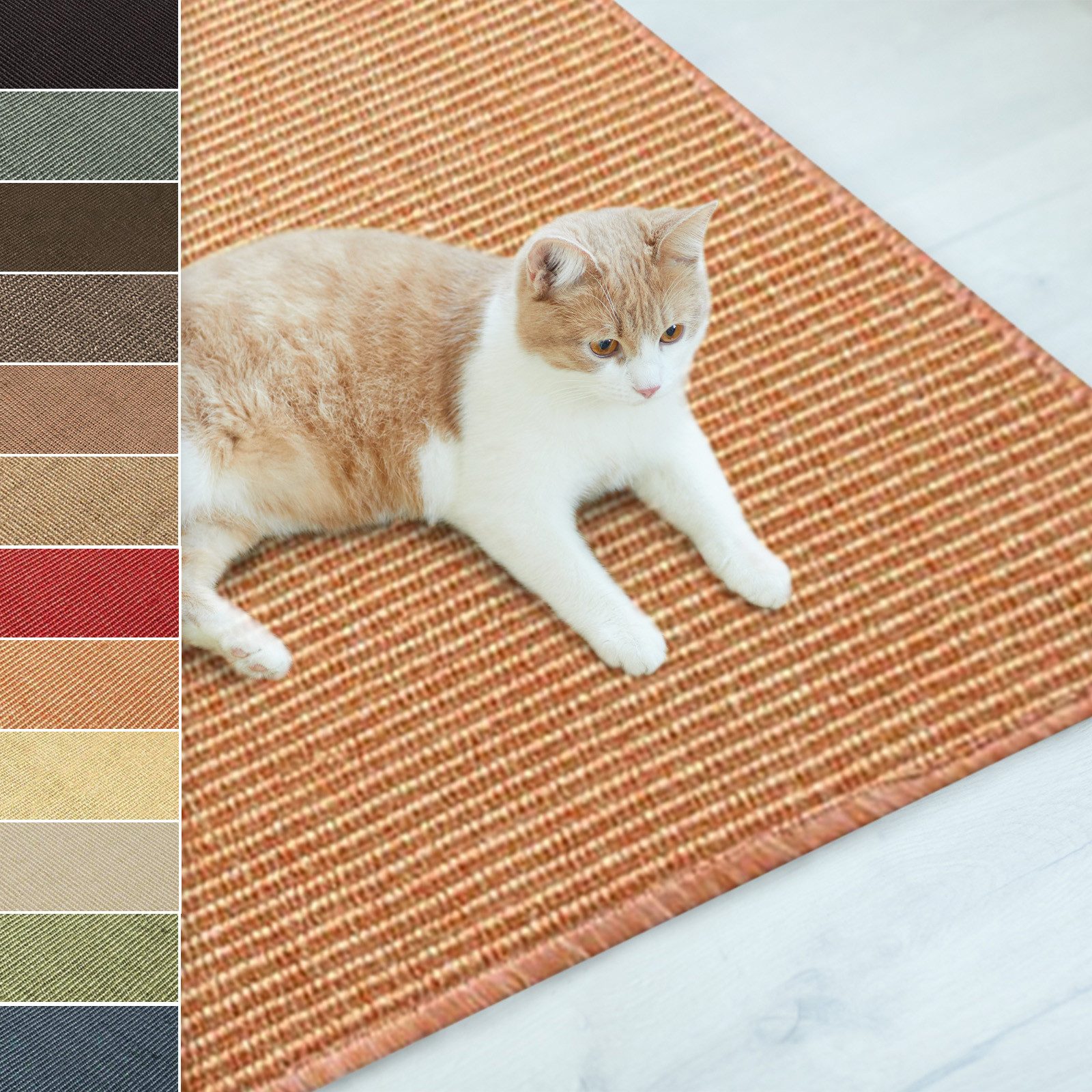 casa pura Kratzbrett Sisal-Kratzteppich für Katzen, günstig online kaufen