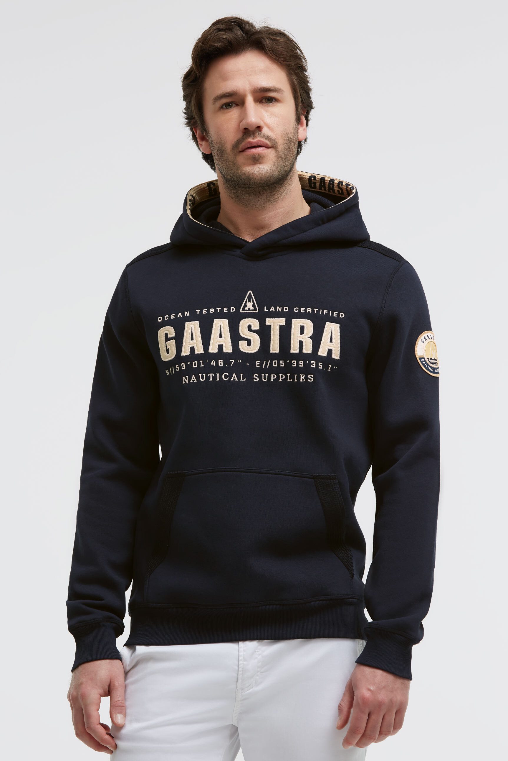 Gaastra Kapuzensweatshirt mit Baumwolle