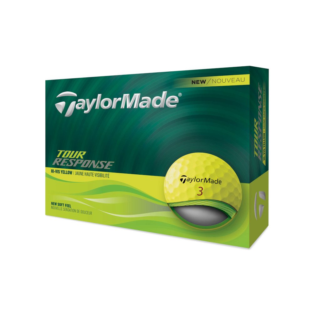 Taylormade Golfball TaylorMade Golfball Tour Response Gelb 12 Мячи