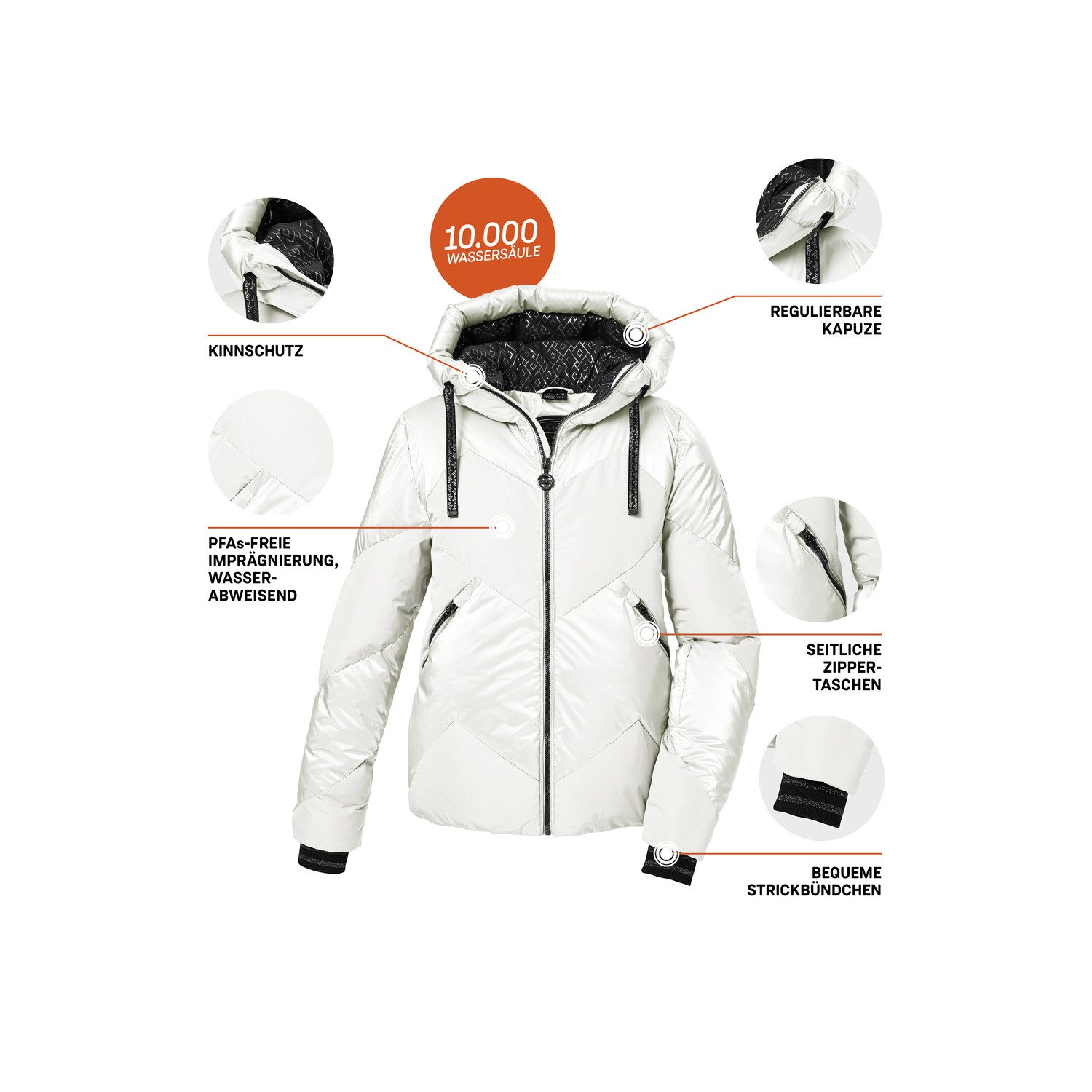 Killtec Skijacke Ski-Steppjacke KSW 100 WMNQLTD JCKT