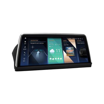 TAFFIO Für BMW E60 E61 CIC 10,25" Touchscreen Android GPS CarPlay AndroidAuto Einbau-Navigationsgerät