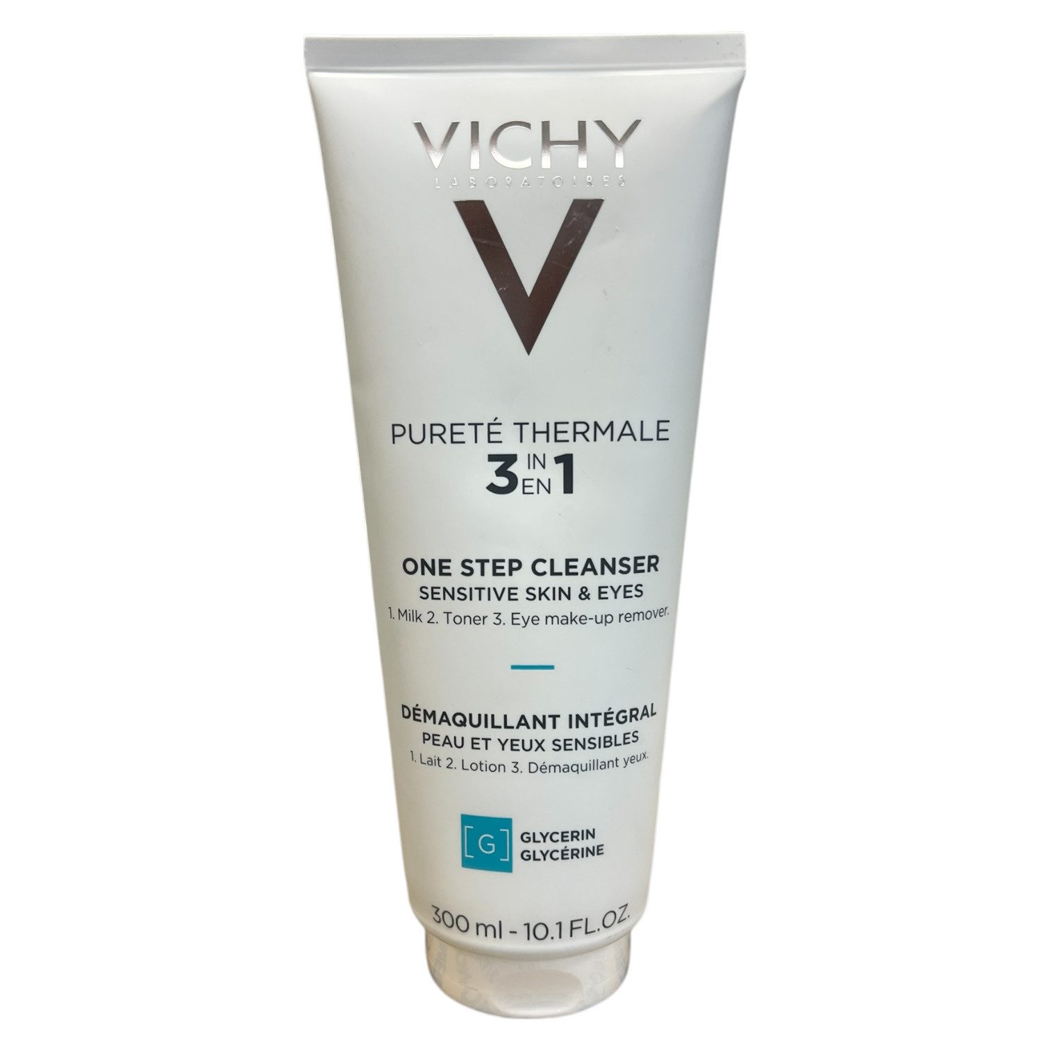 Vichy Gesichts-Reinigungsmilch Purete Thermale 3In1 One Step Cleanser - Sensitive Skin And Eyes