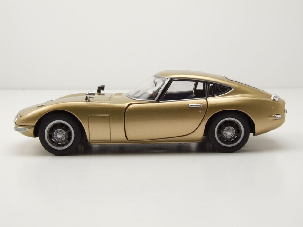 Whitebox Modellauto Toyota 2000 GT RHD 1967 beige metallic, Maßstab 1:24