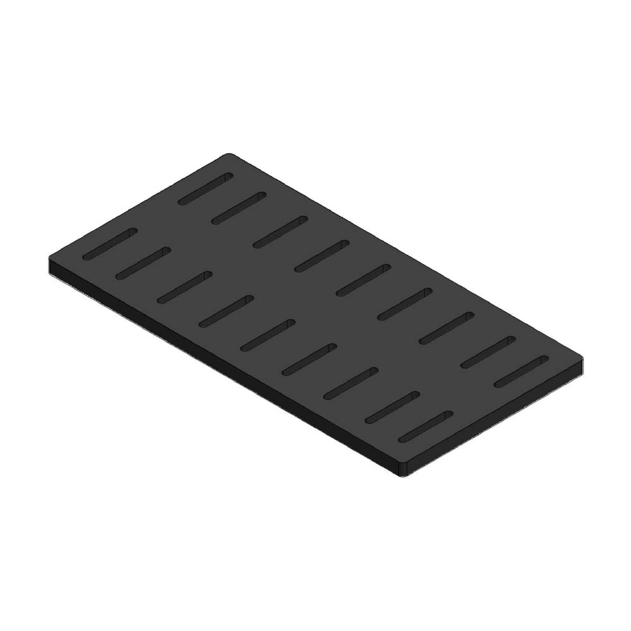 Feuerfest 123 GmbH Grillrost Kaminrost / Ascherost 429x220x15mm passend für Supra Titan**