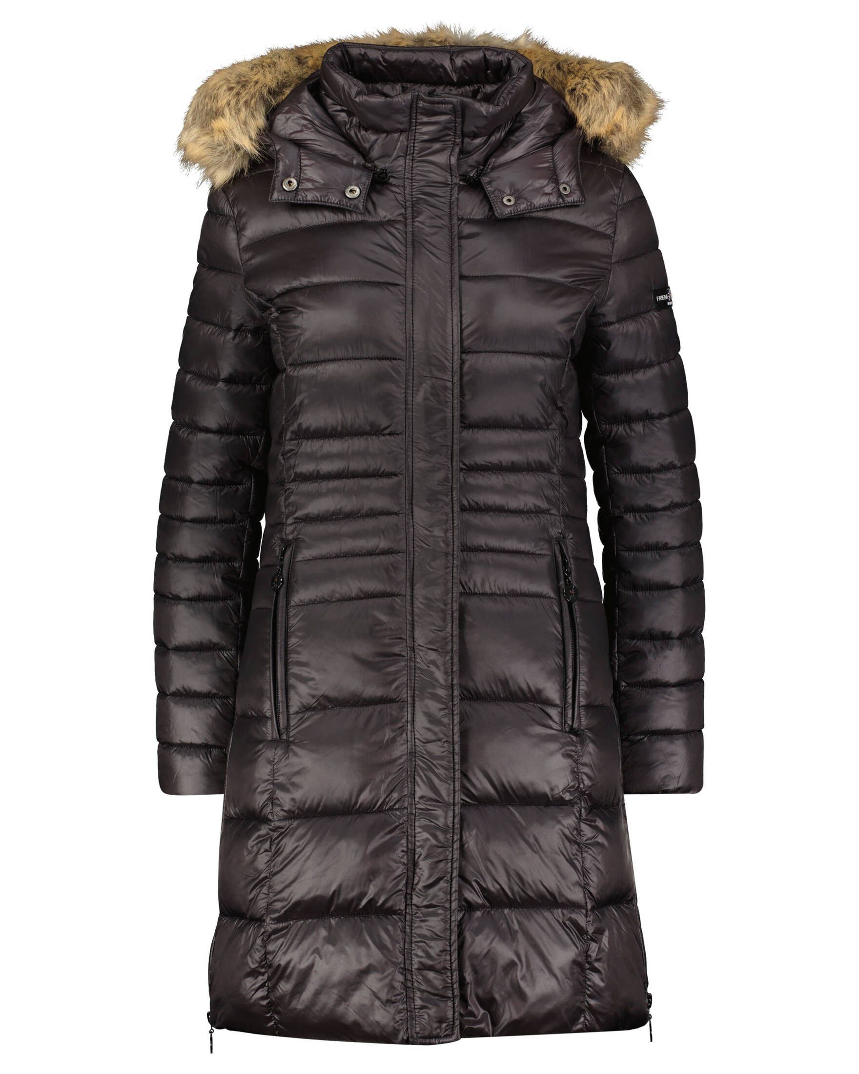Manteau Femme Noir Frieda & Freddies Taille 42 (M) - Contient 20% De Cachemire, Occasion Très Bon état