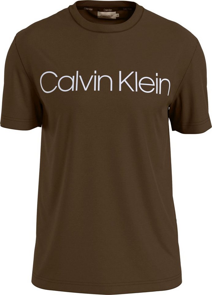 Calvin Klein T-Shirt COTTON FRONT LOGO T-SHIRT mit Calvin Klein Logodruck