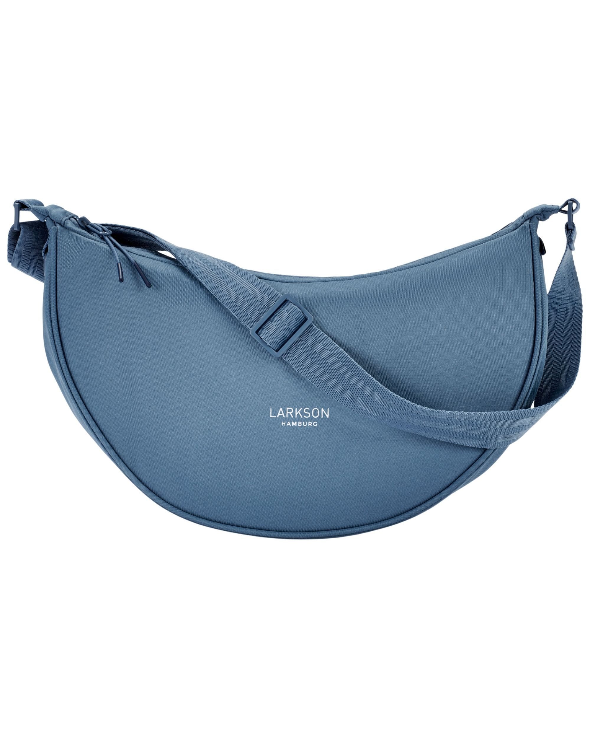 LARKSON Umhängetasche Solveig Medium Halbmondtasche für Damen und Herren, Stylische Crossbody Bag in Halbmond Form