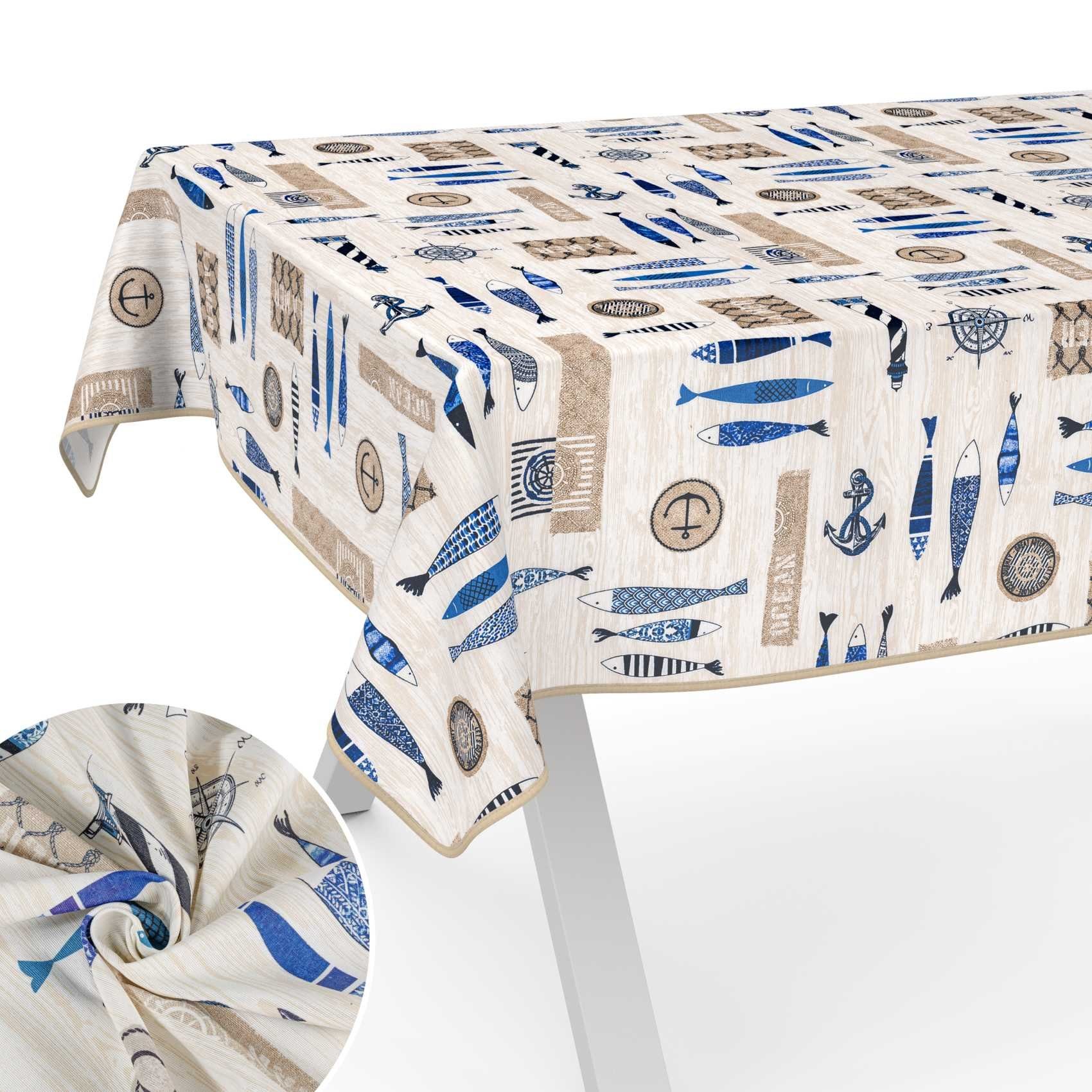 ANRO Tischdecke aus Stoff mit Exclusivem günstig online kaufen