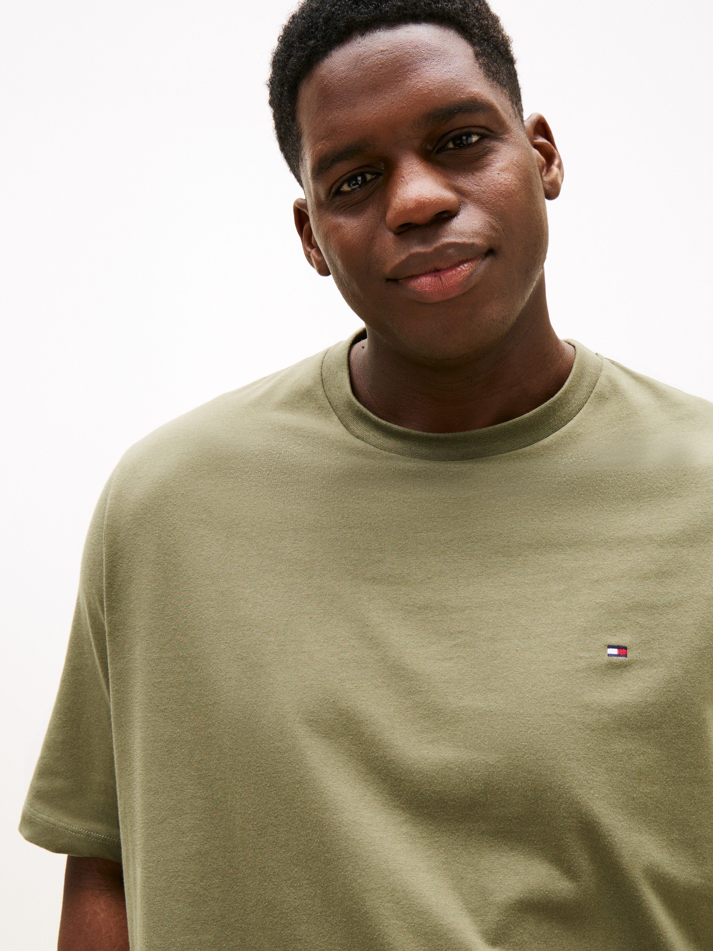 Tommy Hilfiger Big & Tall T-Shirt BT-ESS SEASONAL REG SOLID TEE-B Große Grö günstig online kaufen