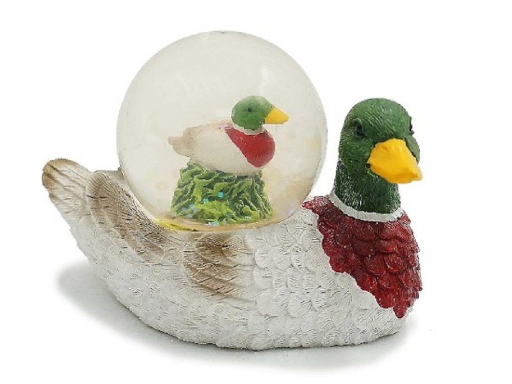 Euro Souvenirs Dekofigur Figuren, Kugel, Polyresin, Tier mit tierchen, Glitzerkugel (1 St), Dekokugel Souvenir - Figuren Dekorationsartikel - Geschenkartikel