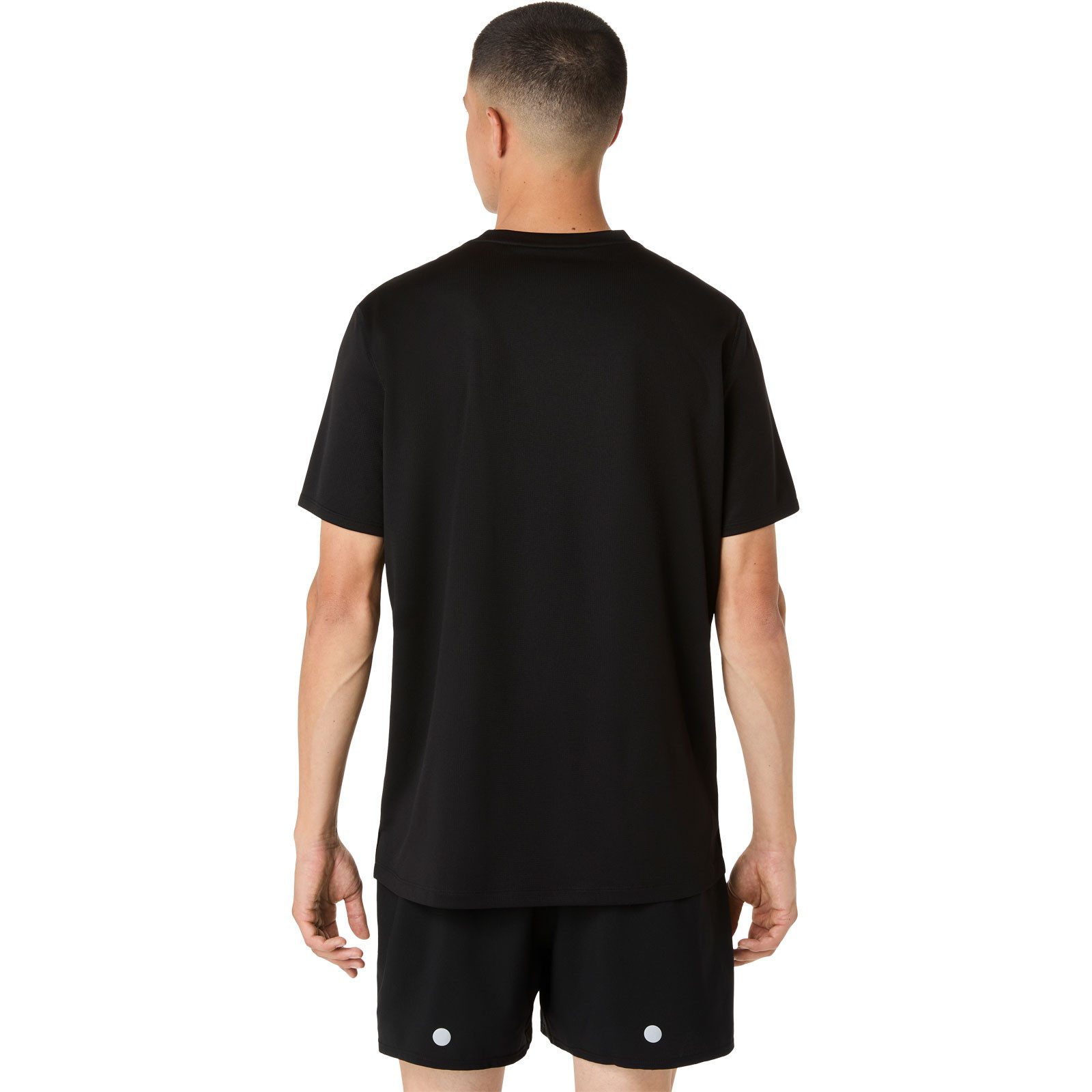 Asics Laufshirt Fujitrail Logo Short Sleeve Top Men 2011D527-001 Bietet optimale Bewegungsfreiheit
