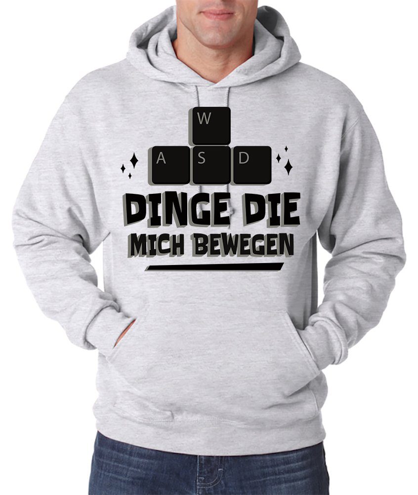 Kapuzenpullover Dinge Die Mich Bewegen Herren Hoodie Pullover