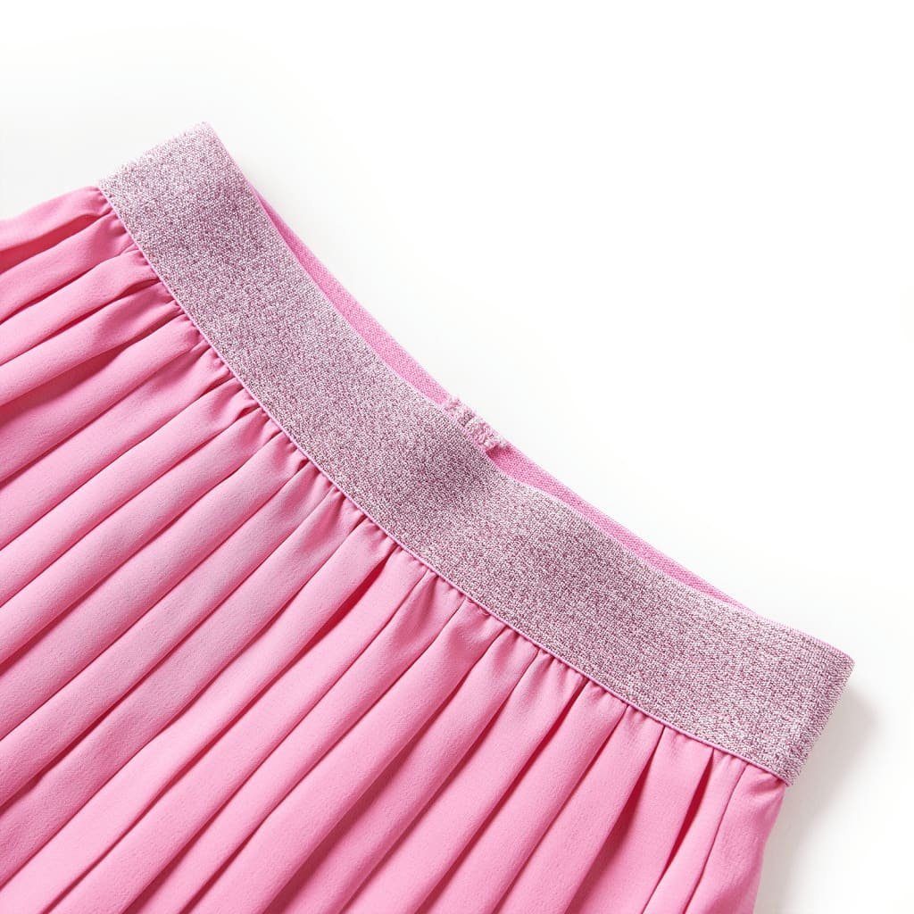 vidaXL Faltenrock Kinder-Faltenrock Rosa 92