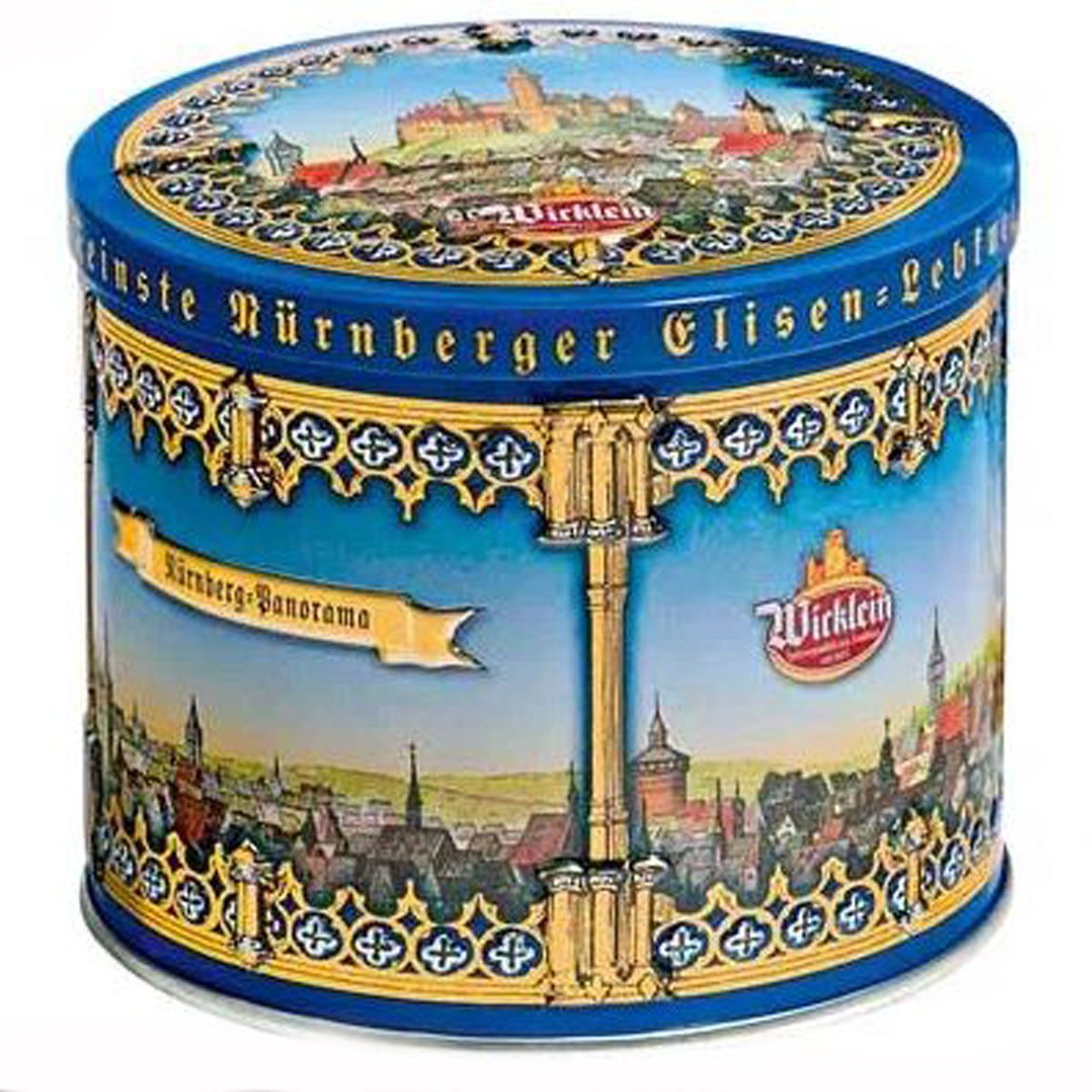 Wicklein Süßigkeit, Wicklein Feinste Nürnberger Elisen Lebkuchen in der Dose 200g