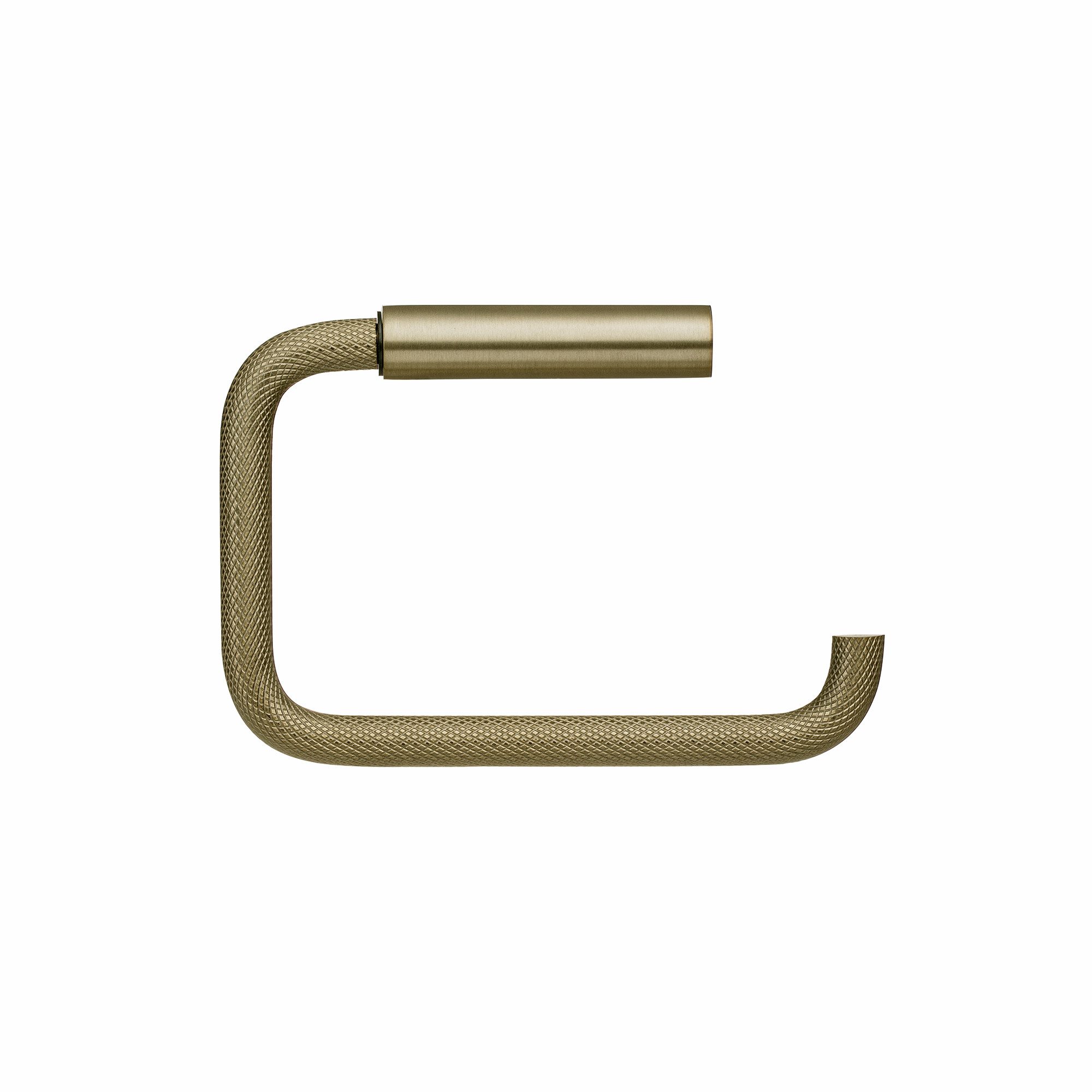 blomus Toilettenpapierhalter WC-Rollenhalter -MODO ROF- Rollenhalter Badezimmer: Modernes Design (1-St), Zeitlose Struktur, gerändelte Oberfläche, inkl. Montagematerial
