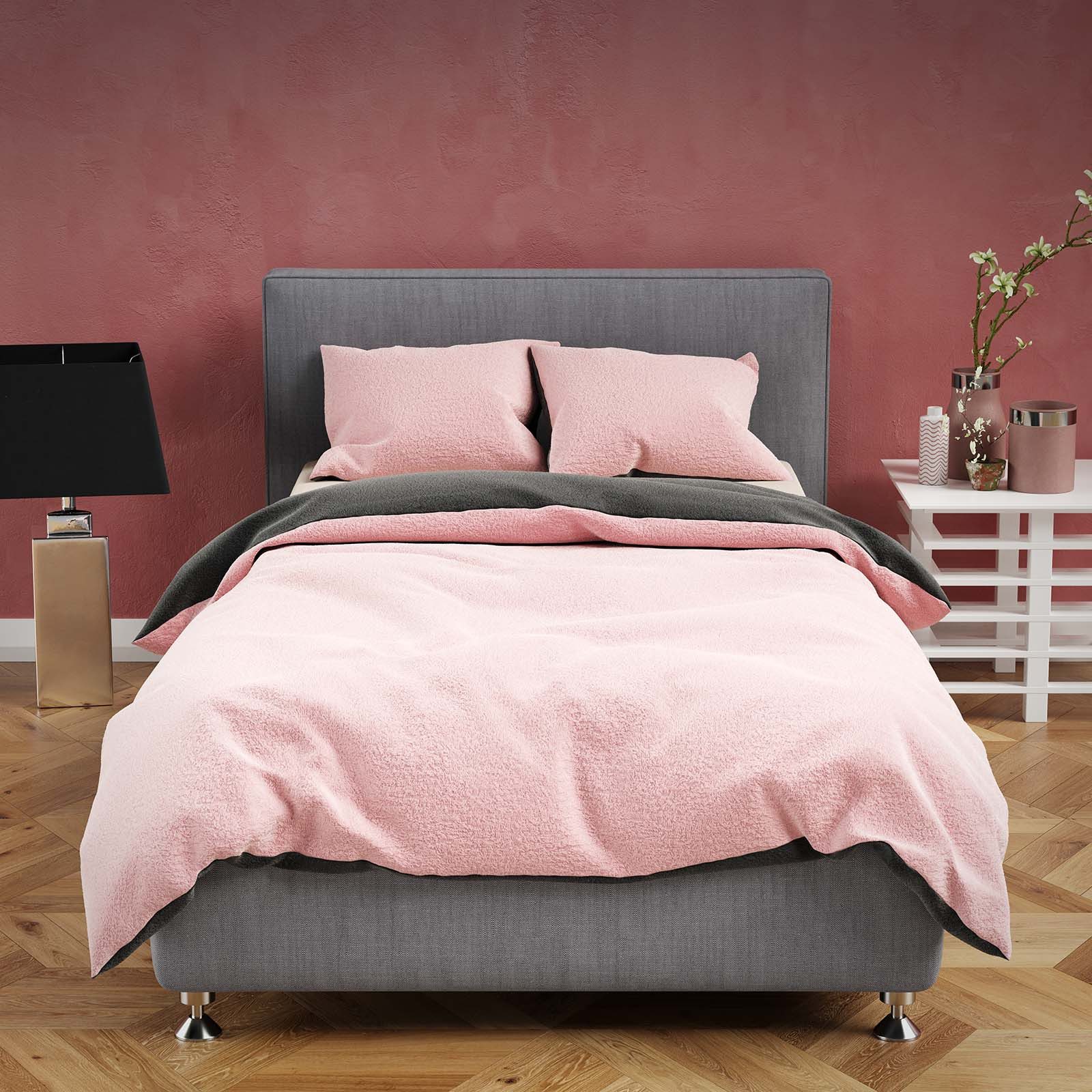 Buymax Bettwäsche Teddy Plüsch Bettbezug Set, Teddy, 3 teilig, 200x220 cm, günstig online kaufen