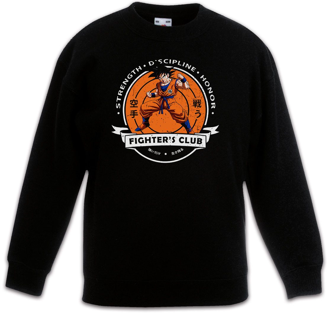Urban Backwoods Sweatshirt Fighter's Club Goku II Kinderpullover Super Dragon Saiya Gym Vintage (1-tlg) Ball Karate Kung Fu