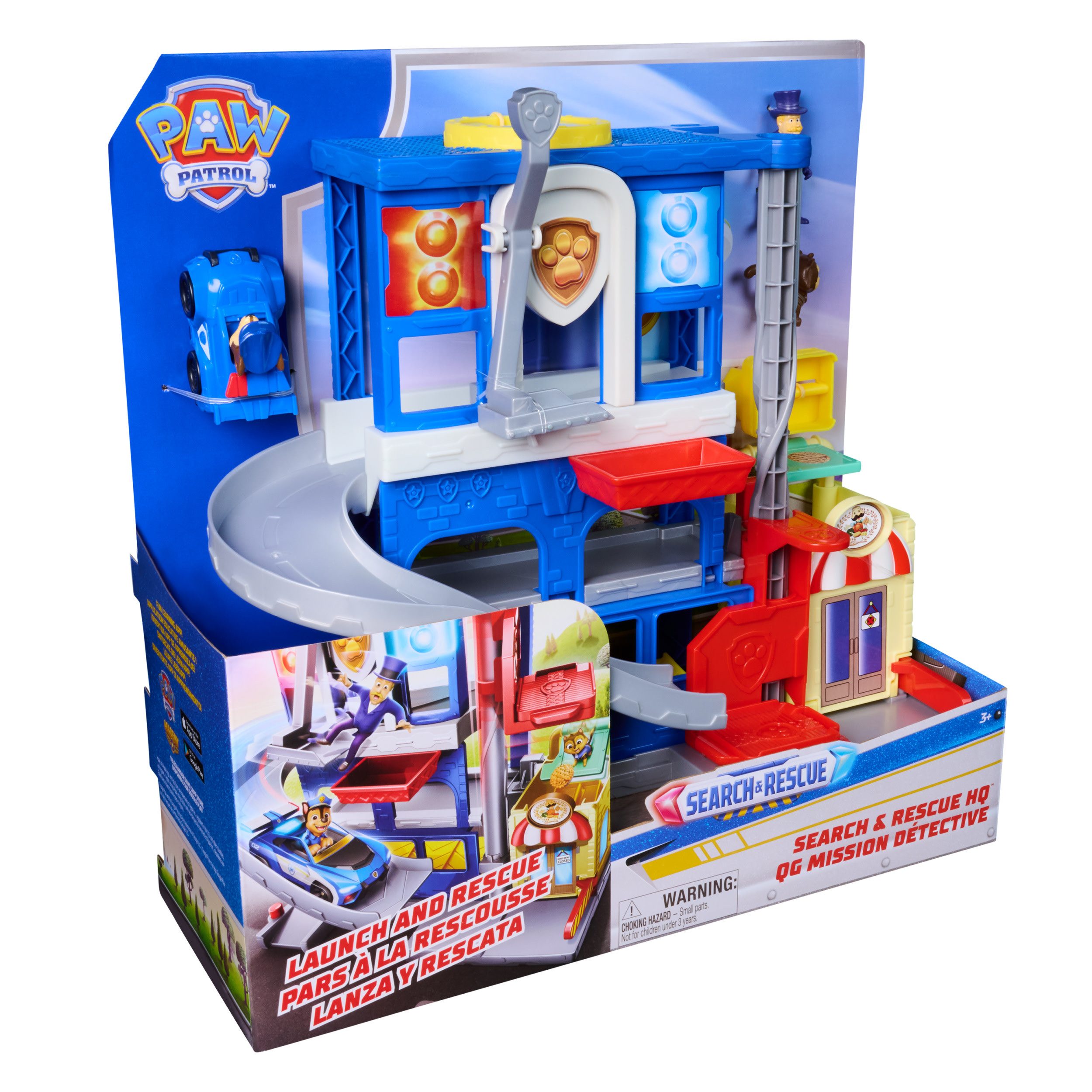 Spin Master Spielwelt PAW Patrol - Search & Rescue: Pup Squad Hauptquartier Spielset