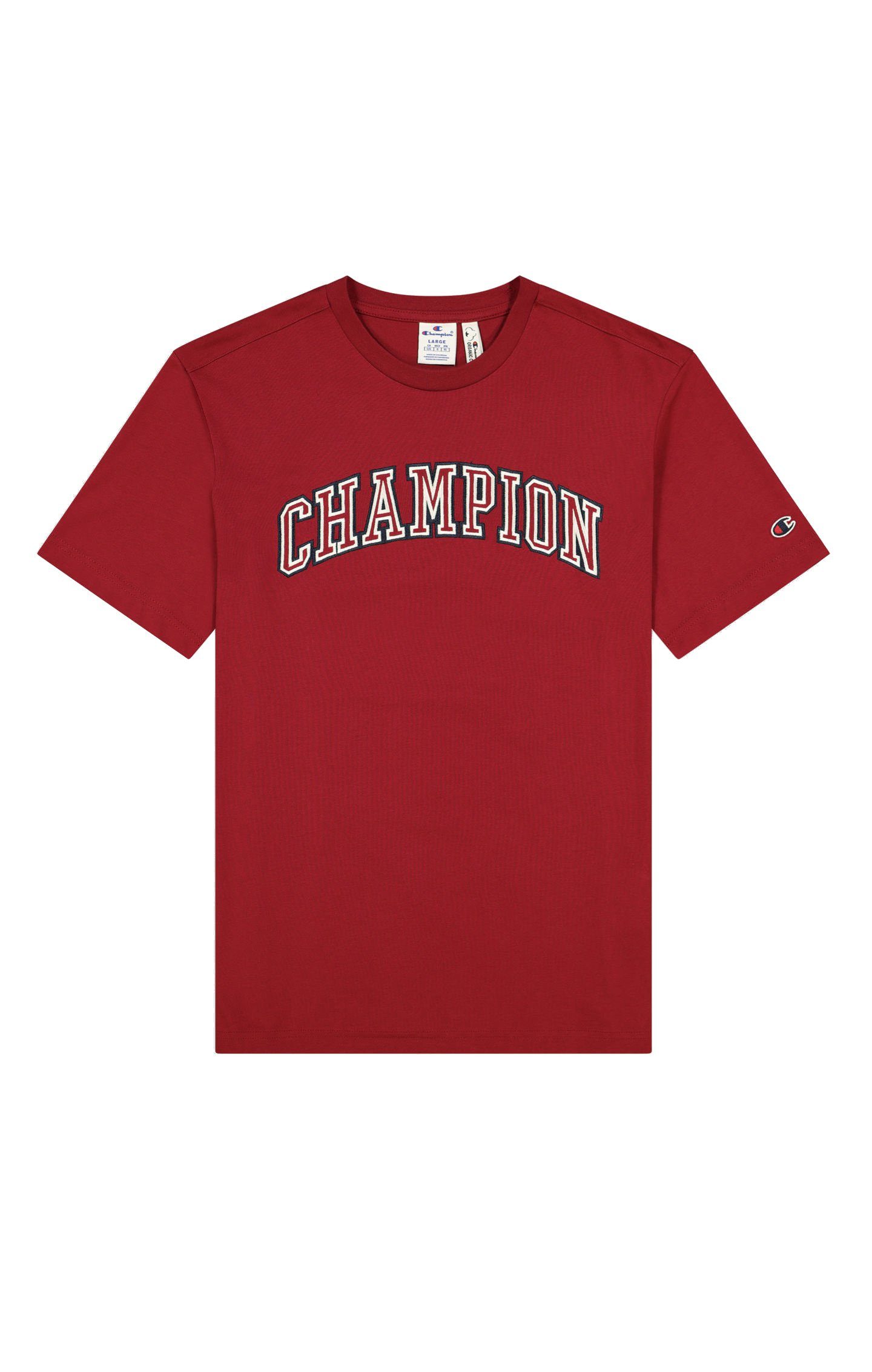 Herren T-Shirt Champion Crewneck 216581 T-Shirt Champion rot (dox) Adult