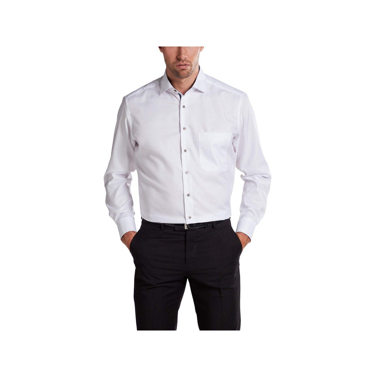 Eterna Businesshemd weiß (1-tlg., keine Angabe) Weiß (00)