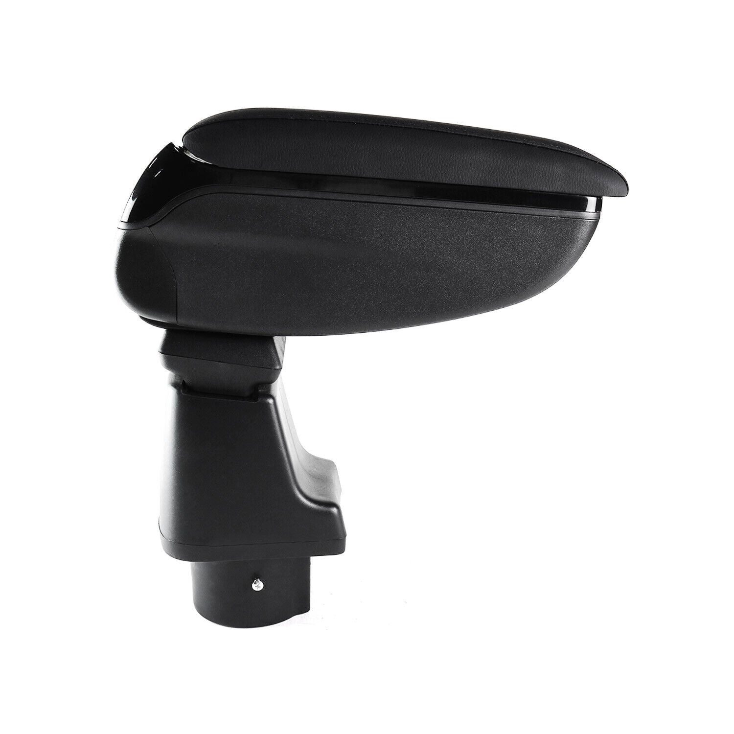 OMAC Armlehne Mittelarmlehne für Dacia Duster 2010-2017 PU-Leder ABS Schwarz, Langlebig,Multifunktional,Einfache Installation