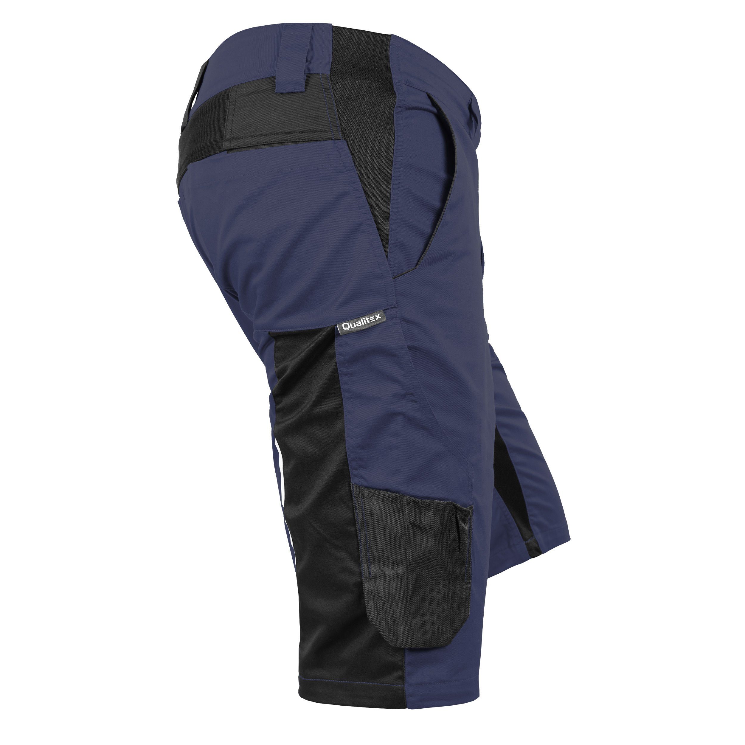 Qualitex Workwear Arbeitsshorts kurze Herren-Arbeitshose, slim-fit Shorts-Herren, Stretch-Hose (1-tlg) xtra Strapazierfähig - Robust - Farbstabil - kratzfrei & metallfrei